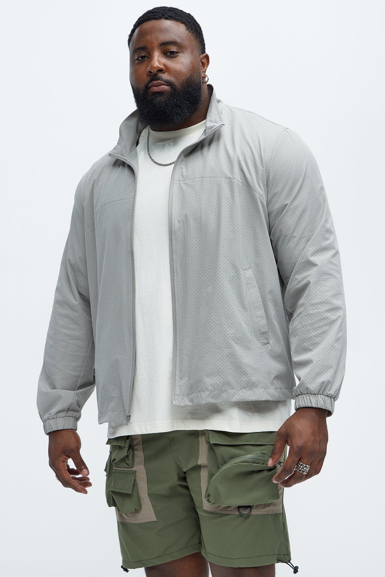 Ventilated Trail Jacket - Grey Product Image