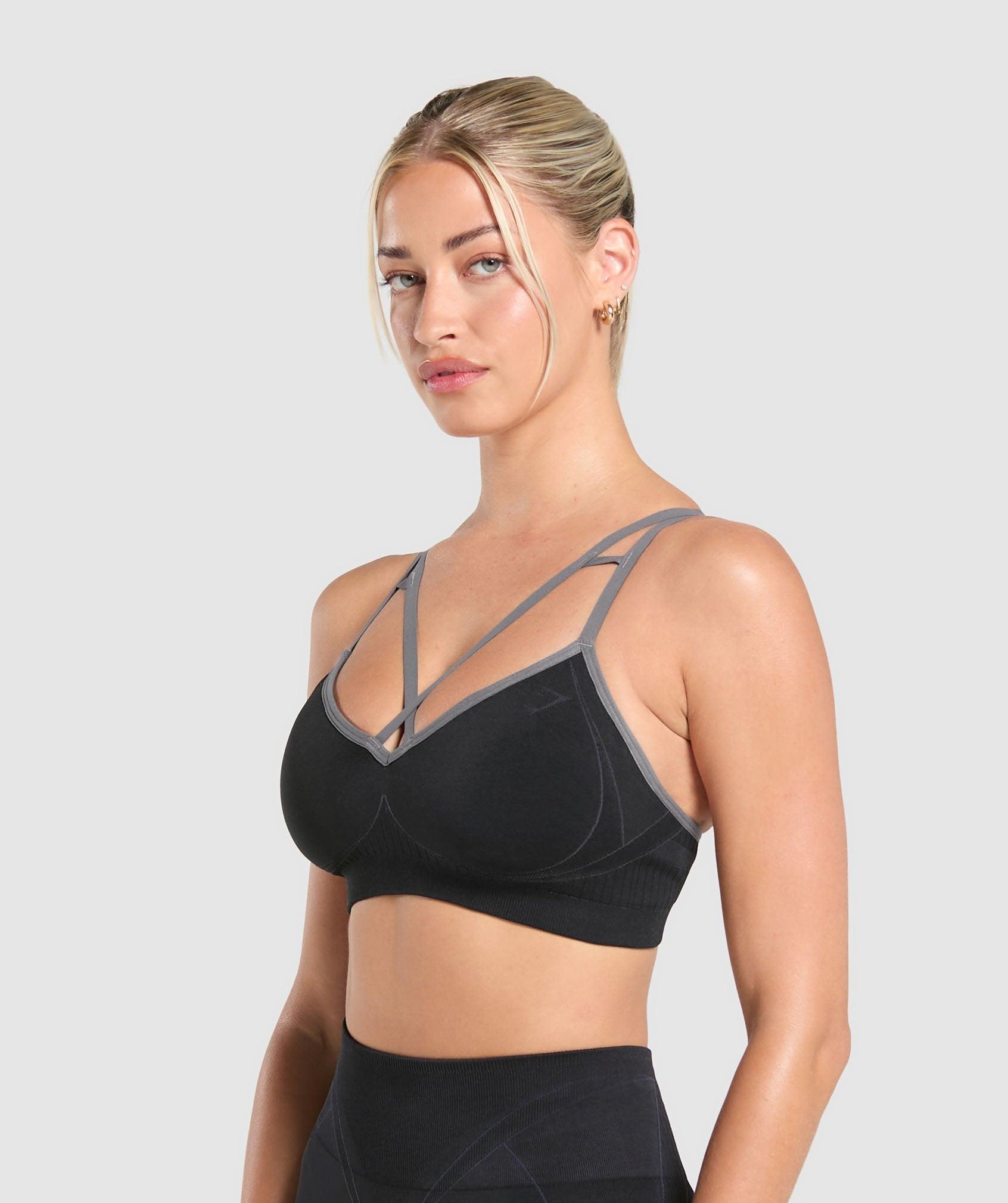 Apex Contrast Sports Bra Product Image