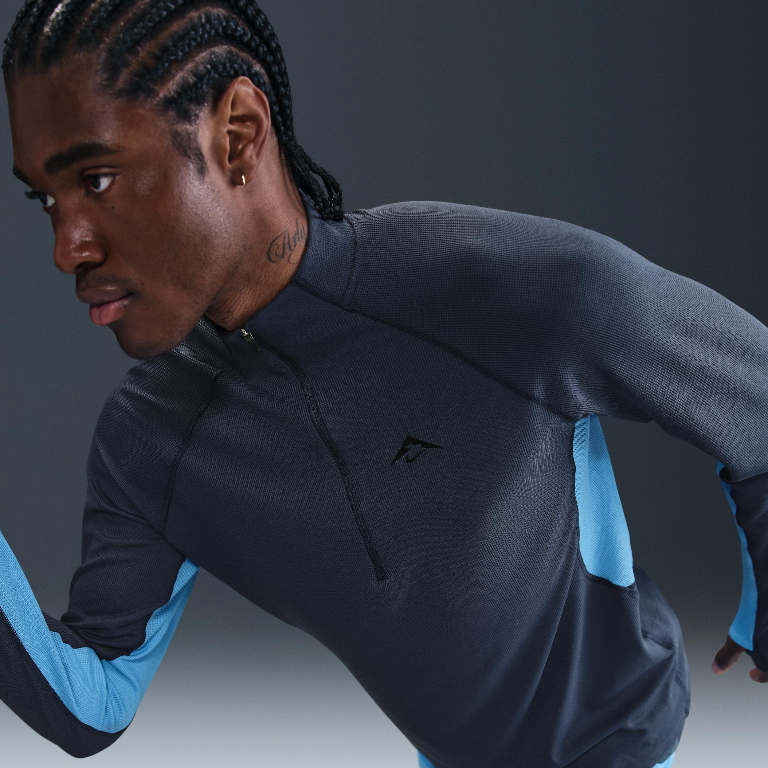 Nike Men's Trail Dri-FIT 1/2-Zip Mid Layer Top Product Image