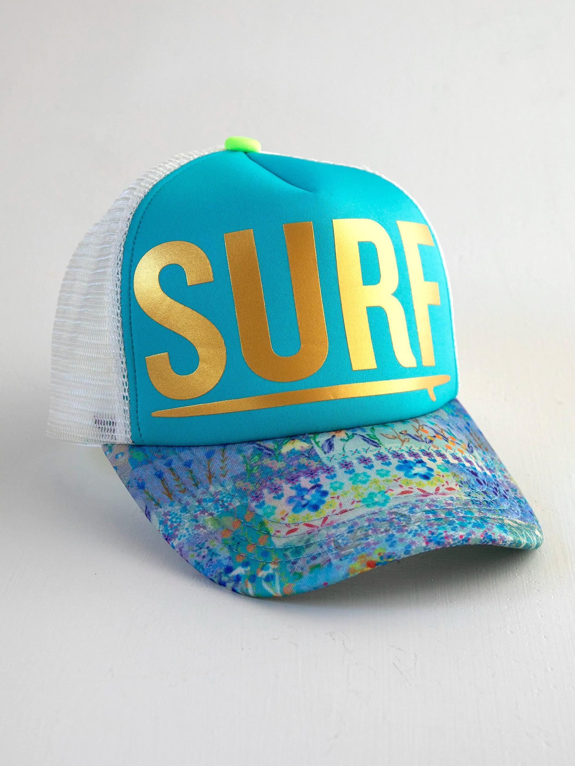 Adjustable Trucker Hat - Surf Product Image