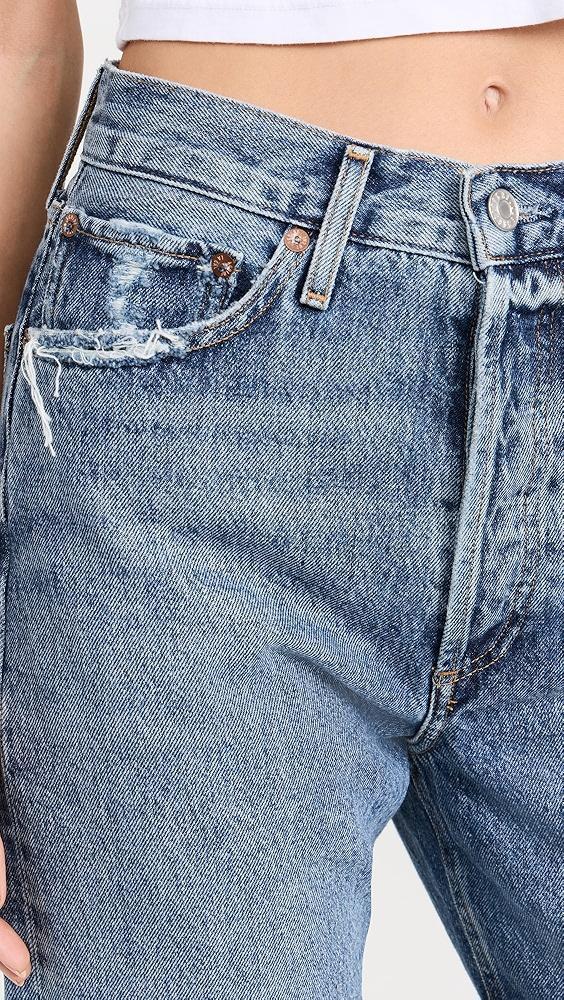 AGOLDE 90s Mid Rise Straight Jeans | Shopbop Product Image