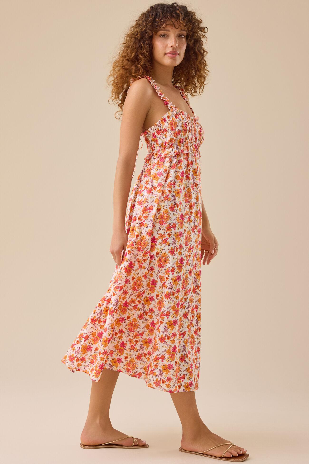 Kim Floral Maxi Dress Product Image