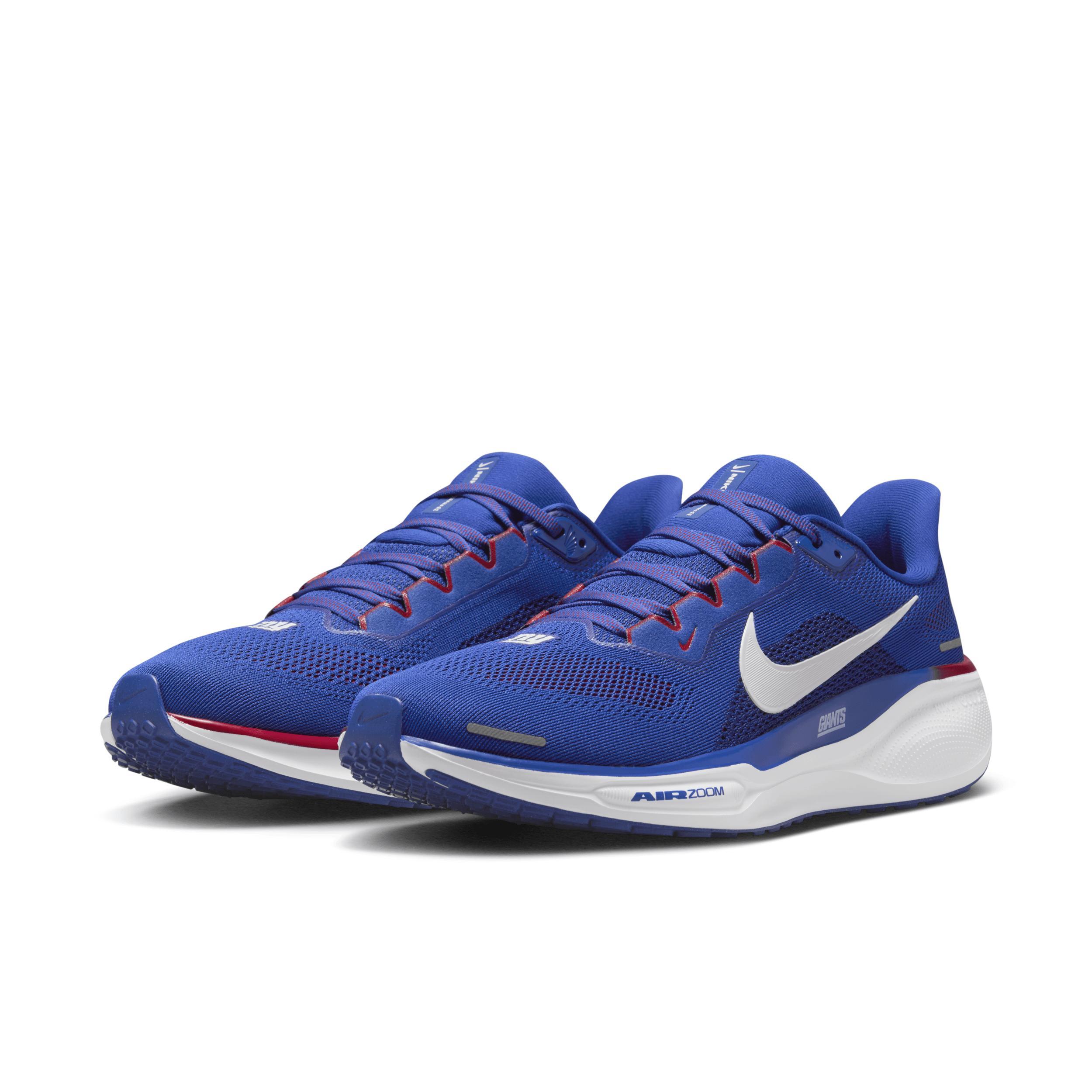 Nike Men's Pegasus 41 NFL New York Giants Road Running Shoes Product Image