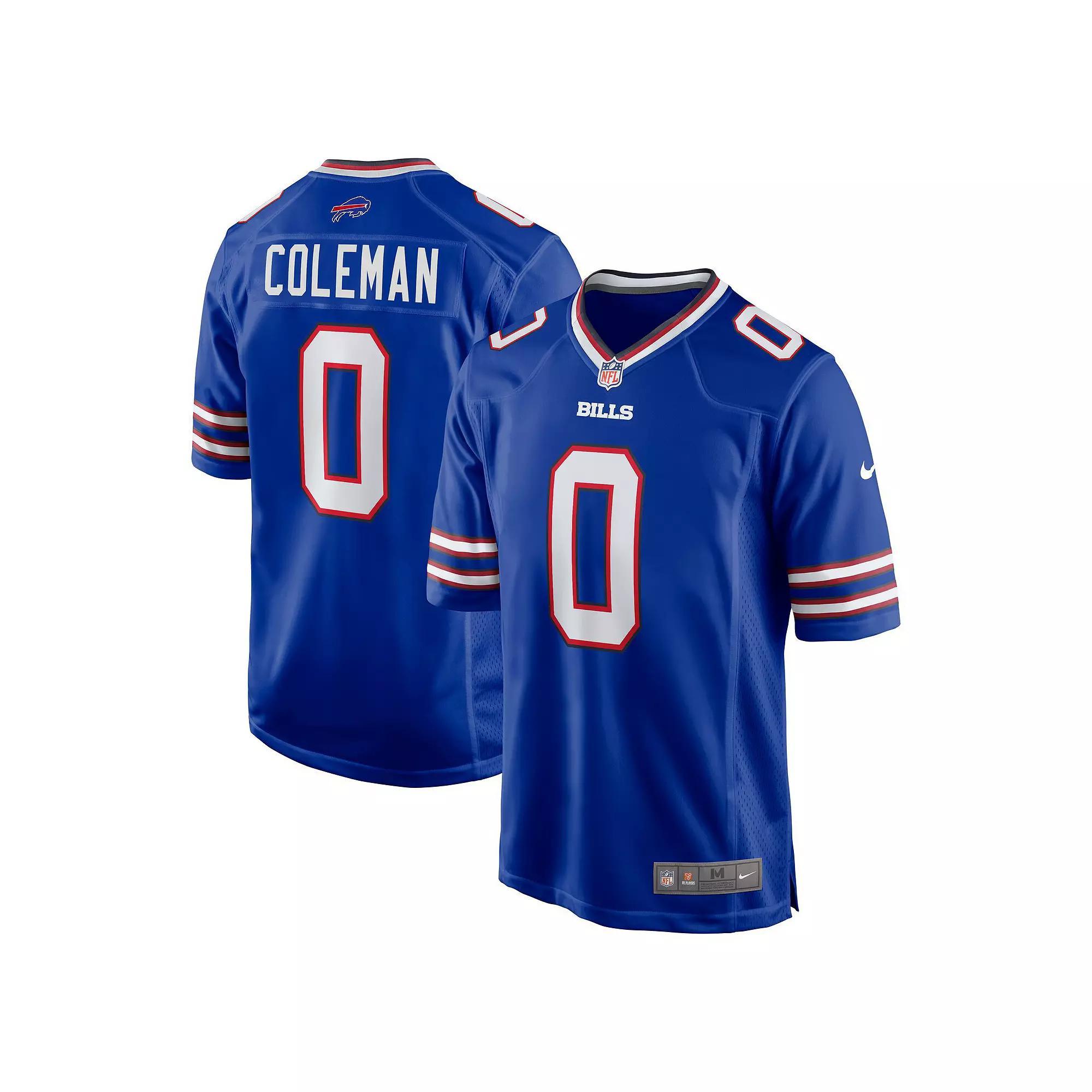 Men's Nike Keon Coleman Royal Buffalo Bills 2024 NFL Draft Player Game Jersey,  Product Image
