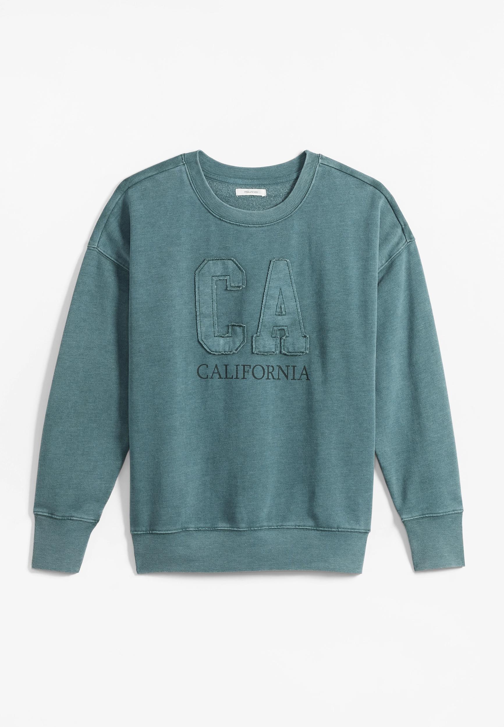 Maurices Plus Size Womens State Crew Neck Sweatshirt Product Image