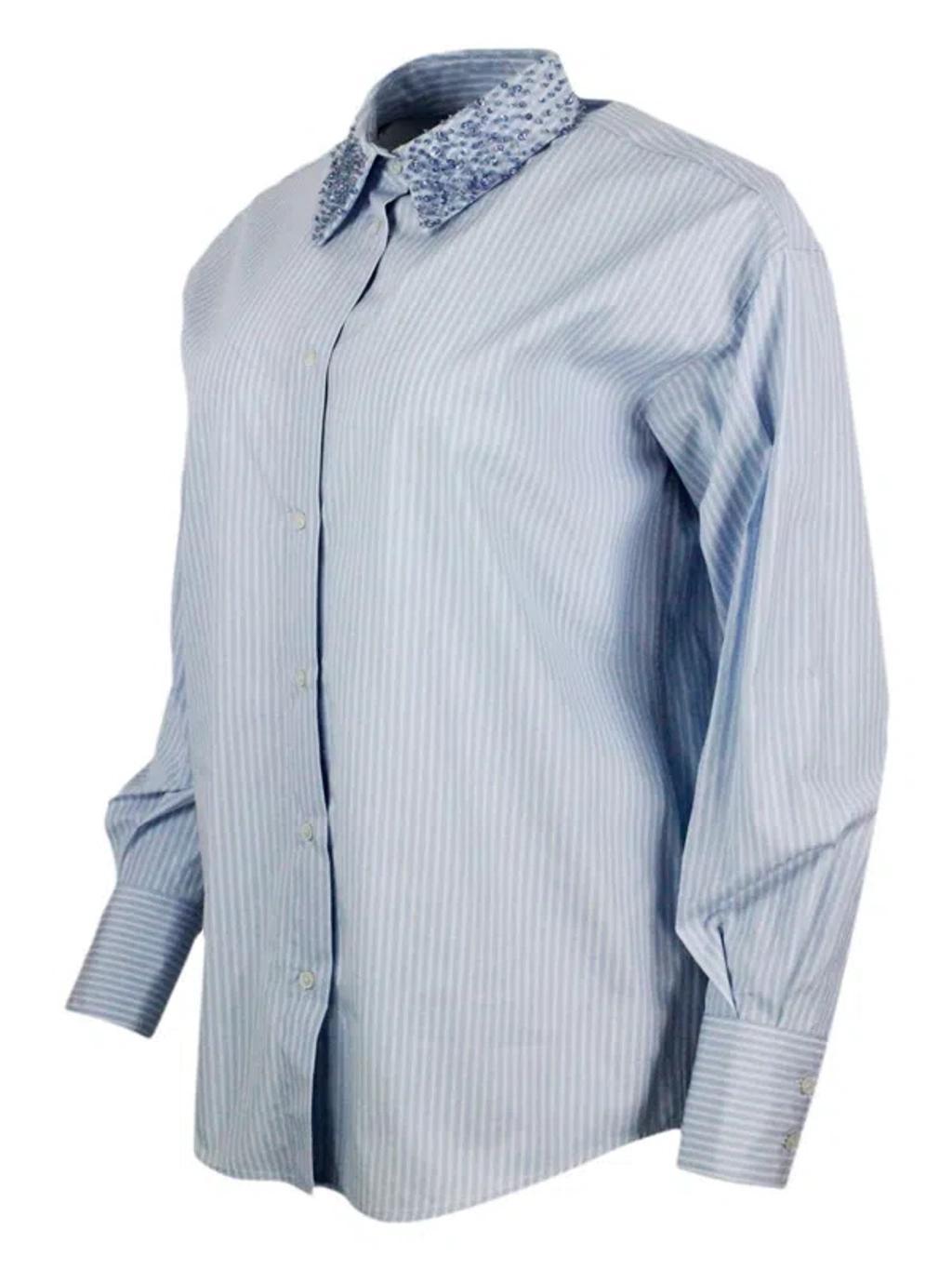 FABIANA FILIPPI Shirts In Blue Product Image