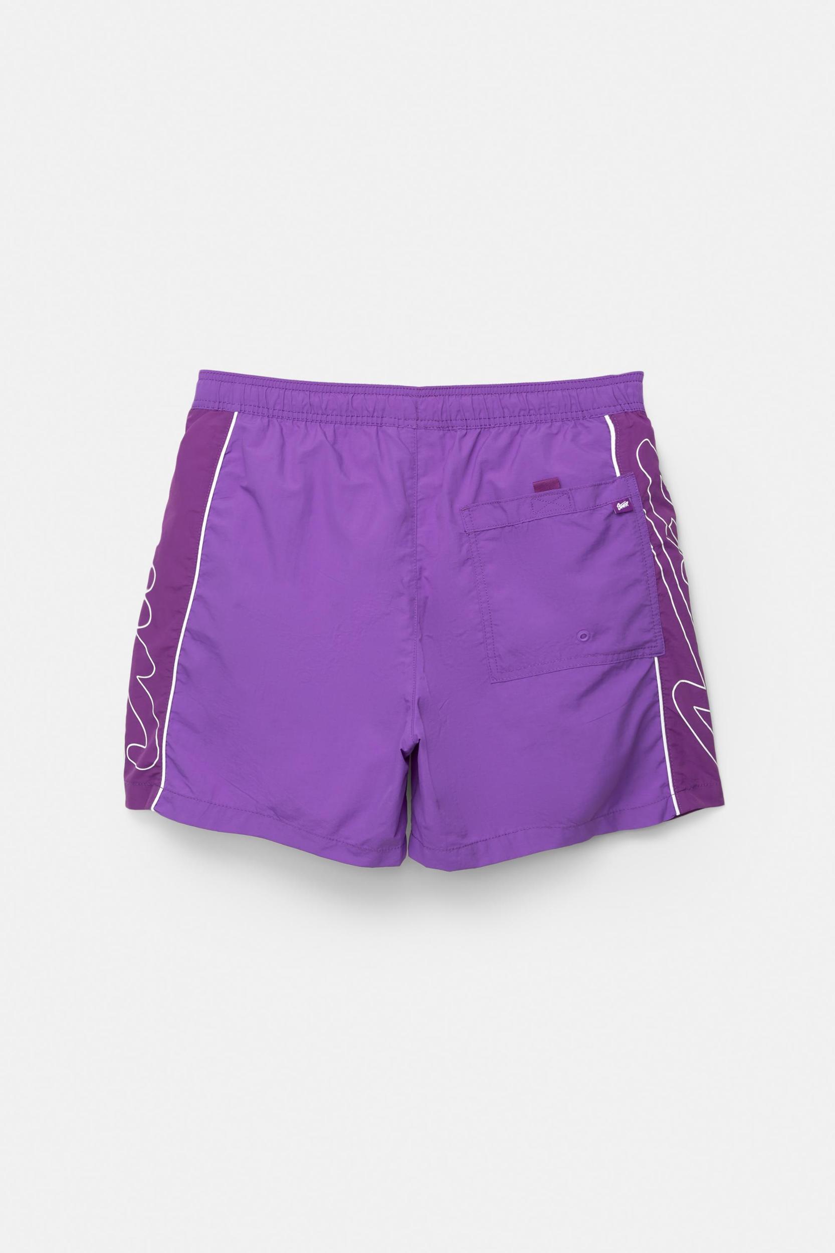 STWD board shorts with side stripes Product Image