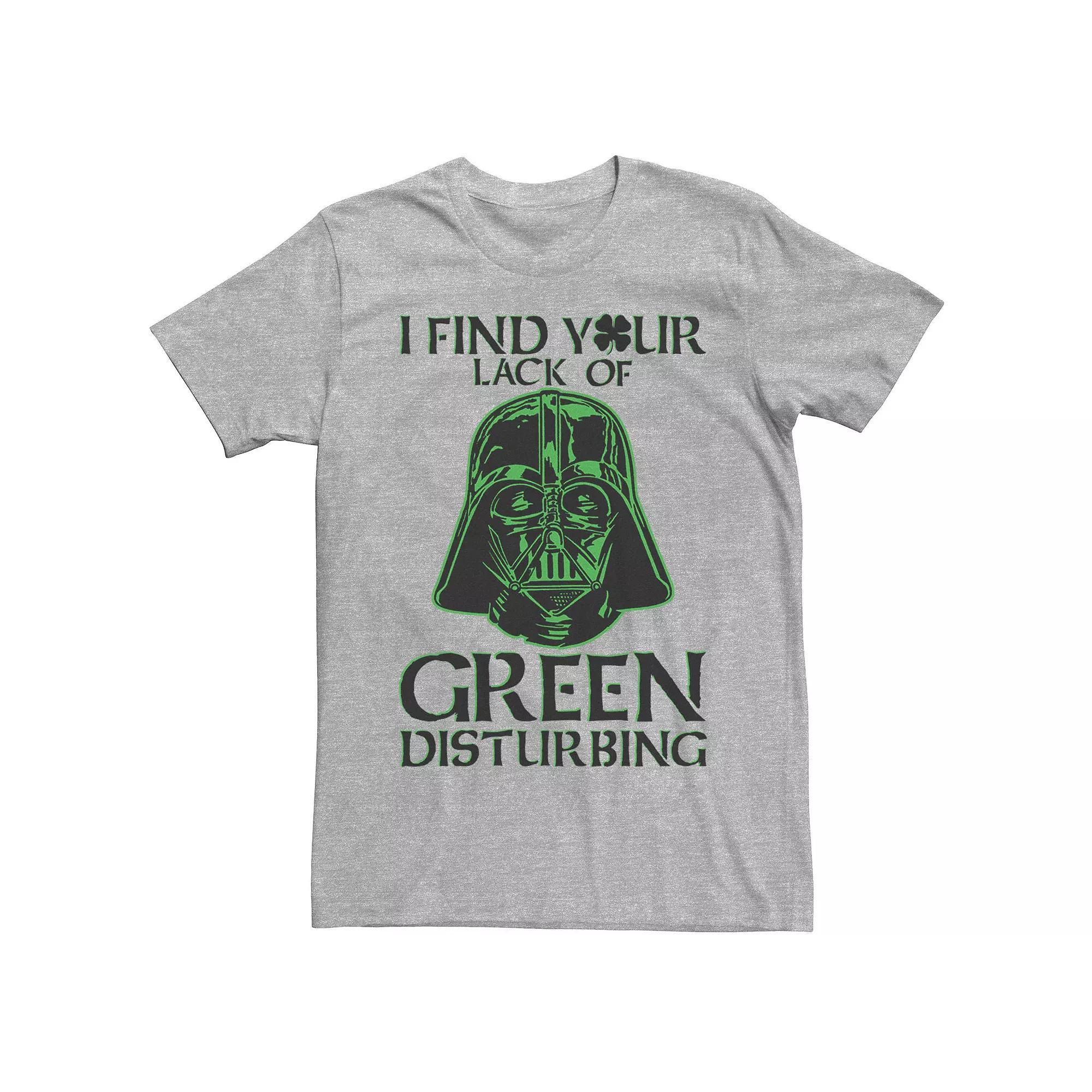 Men's Star Wars Vader Lack Of Green Disturbing Tee,  Product Image