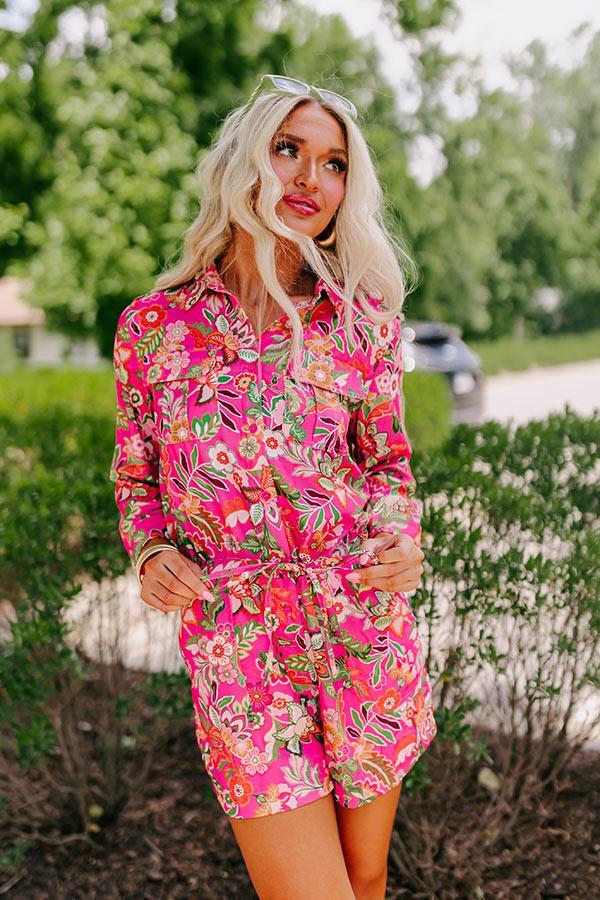 Captivating Cuteness Floral Romper Product Image