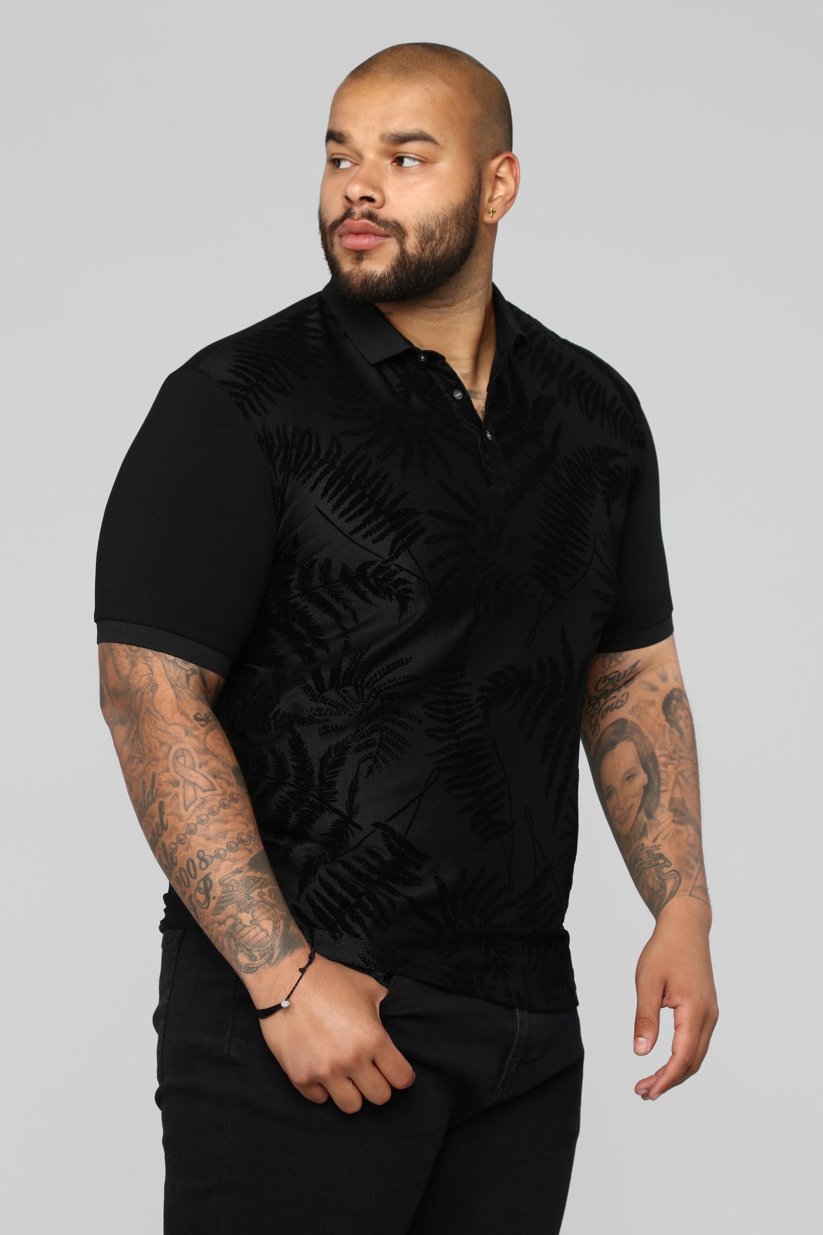 Breezy Short Sleeve Polo - Black Product Image