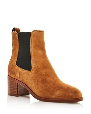 Womens ICONS Hazel Suede Chelsea Boots Product Image