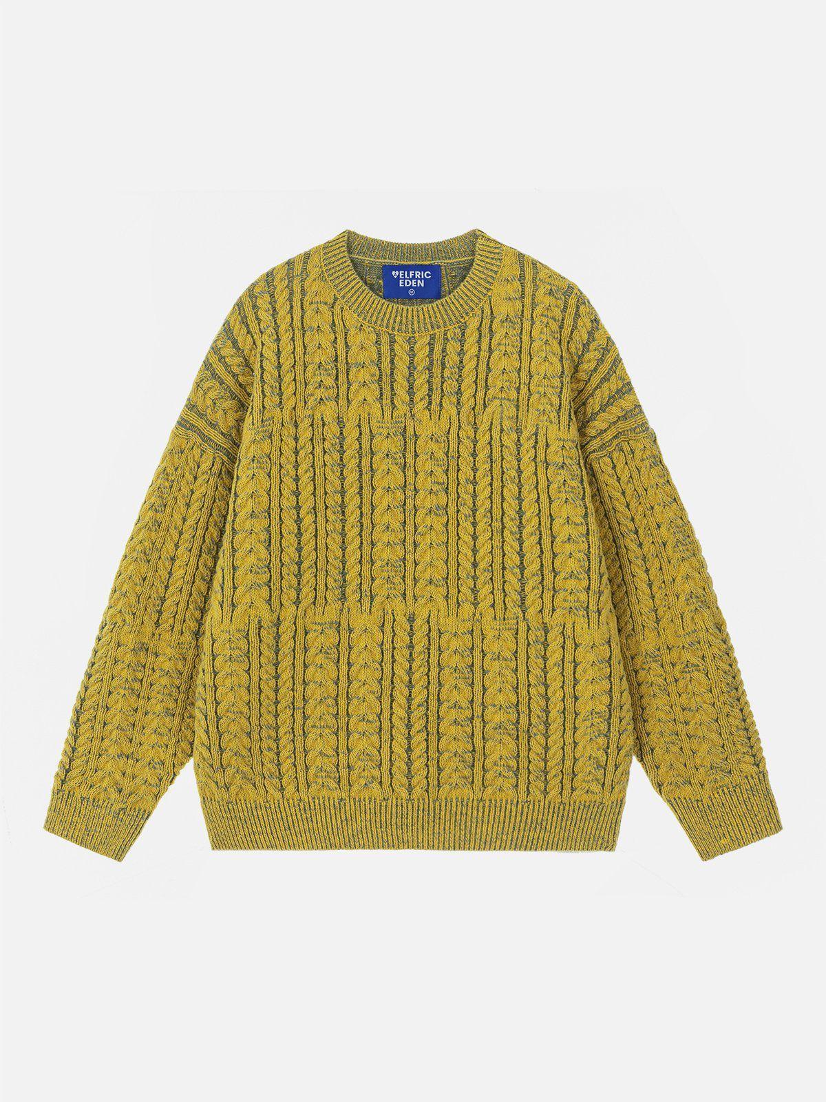 Aelfric Eden Vintage Twist Texture Sweater Product Image