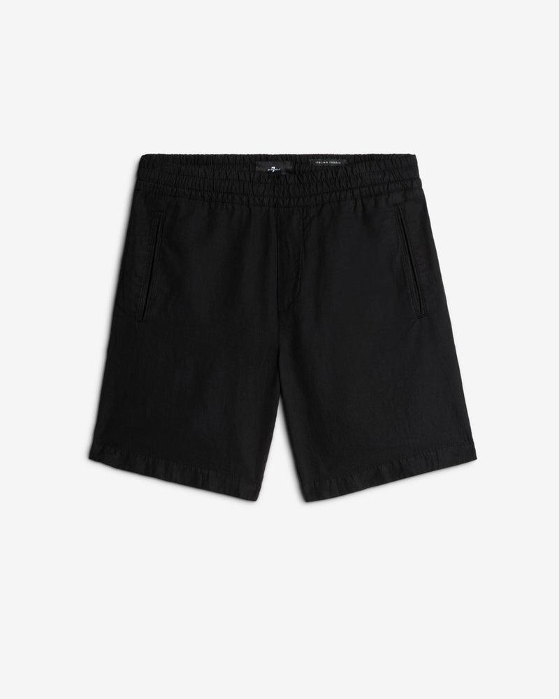 Linen Blend Jogger Short Product Image