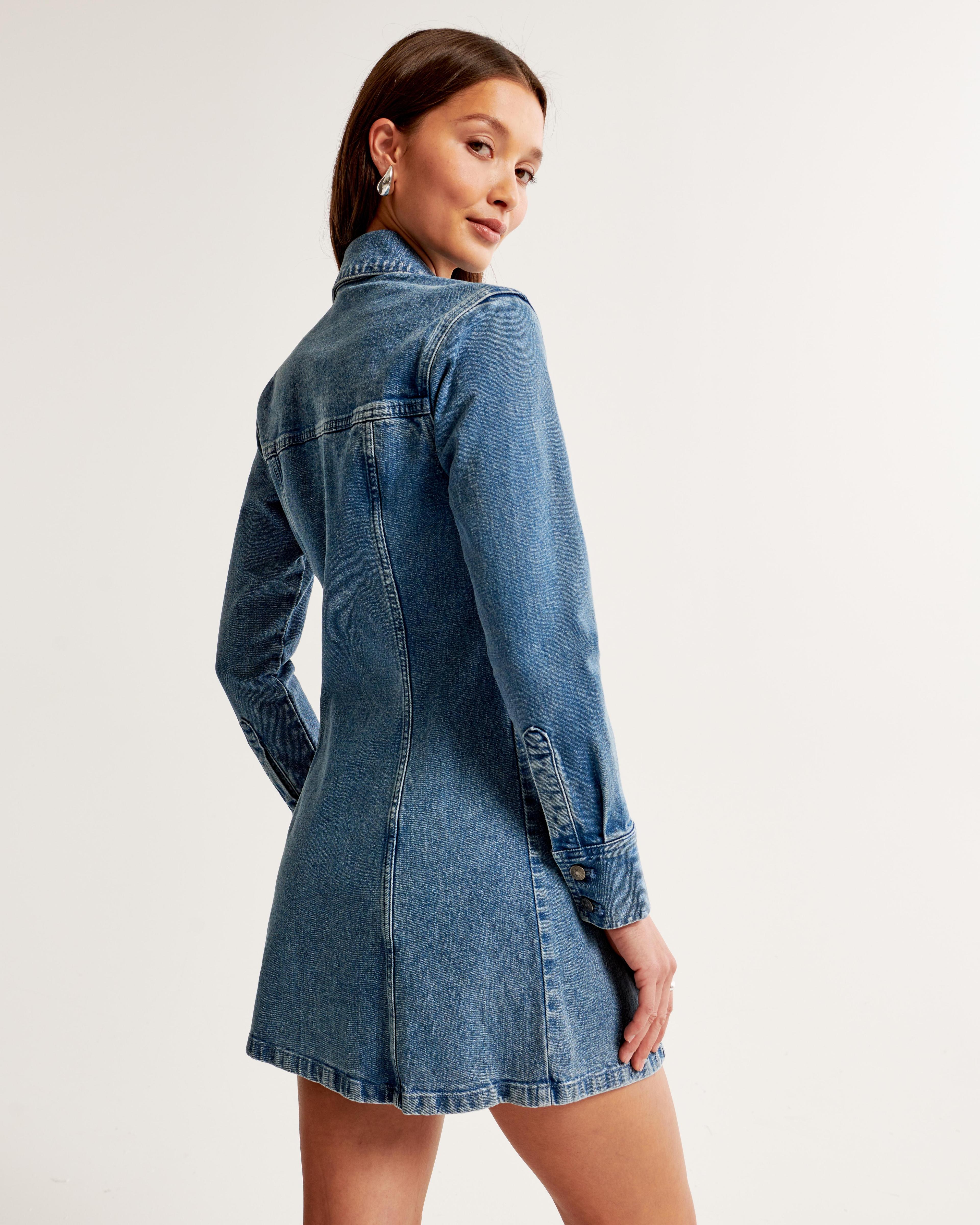 Denim Shirt Dress Product Image