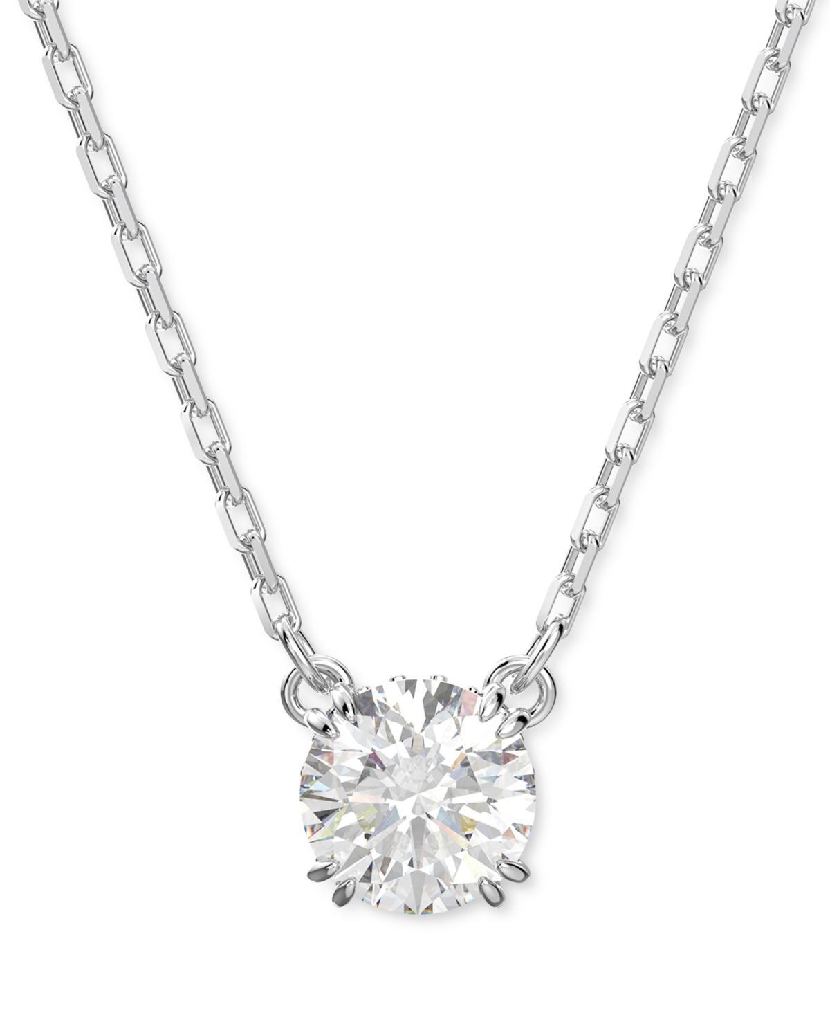 Swarovski Constella Round Cut Short Pendant Necklace Product Image