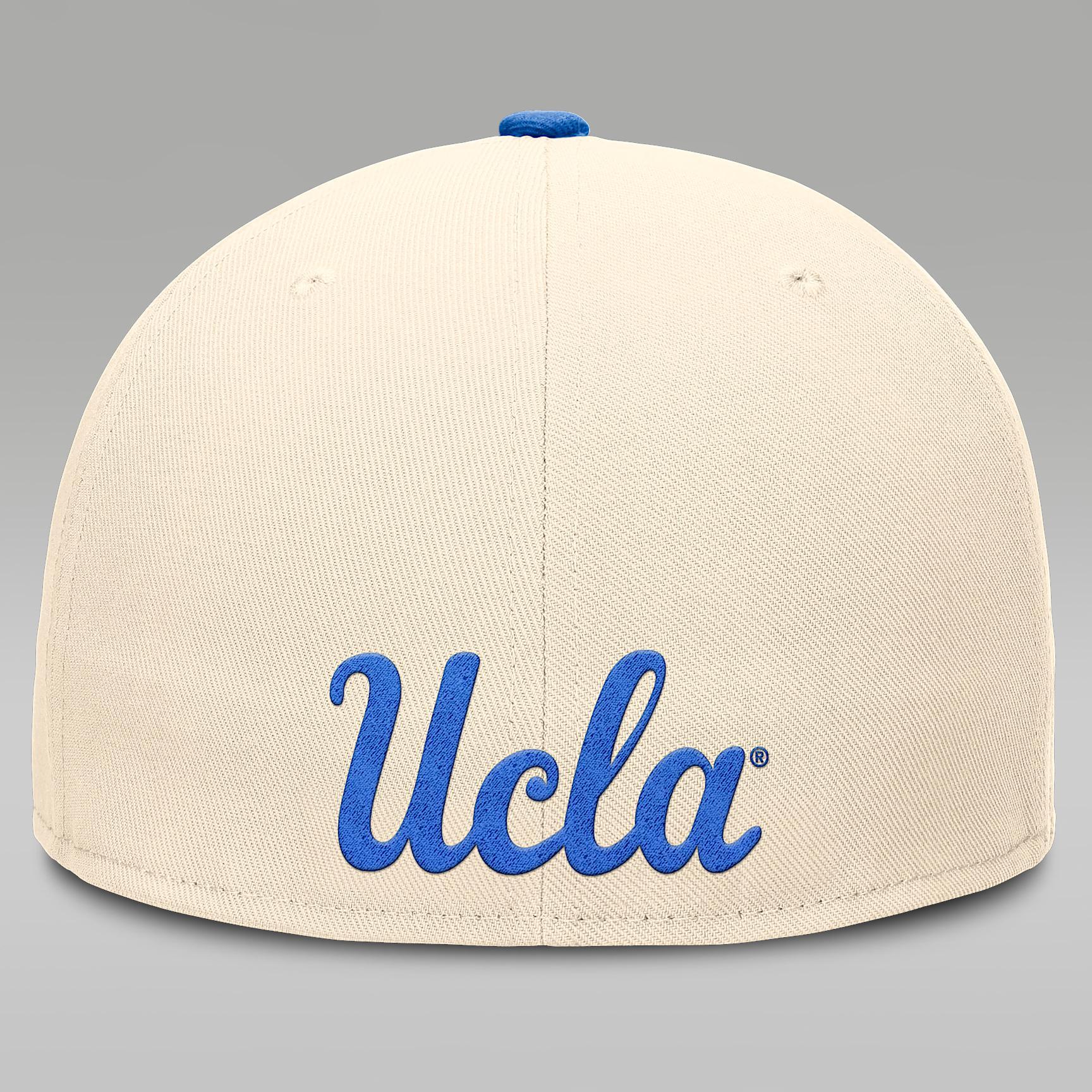 Mens UCLA Bruins Primetime True Jordan Brand Dri-FIT College Fitted Hat | JC110C3HUCL-4EN Product Image