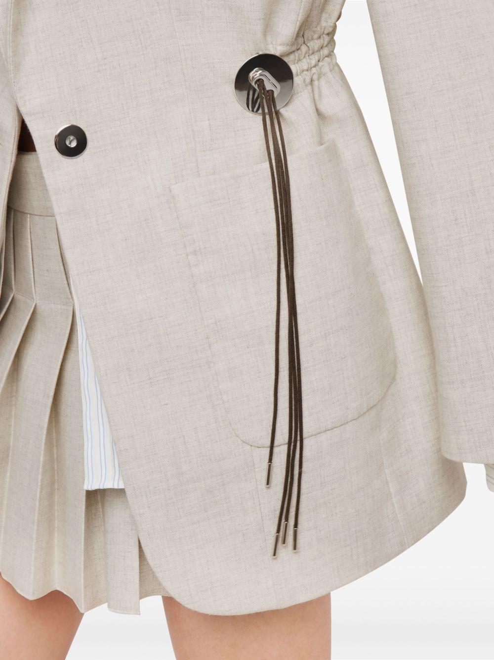 mottled wool blazer  Product Image