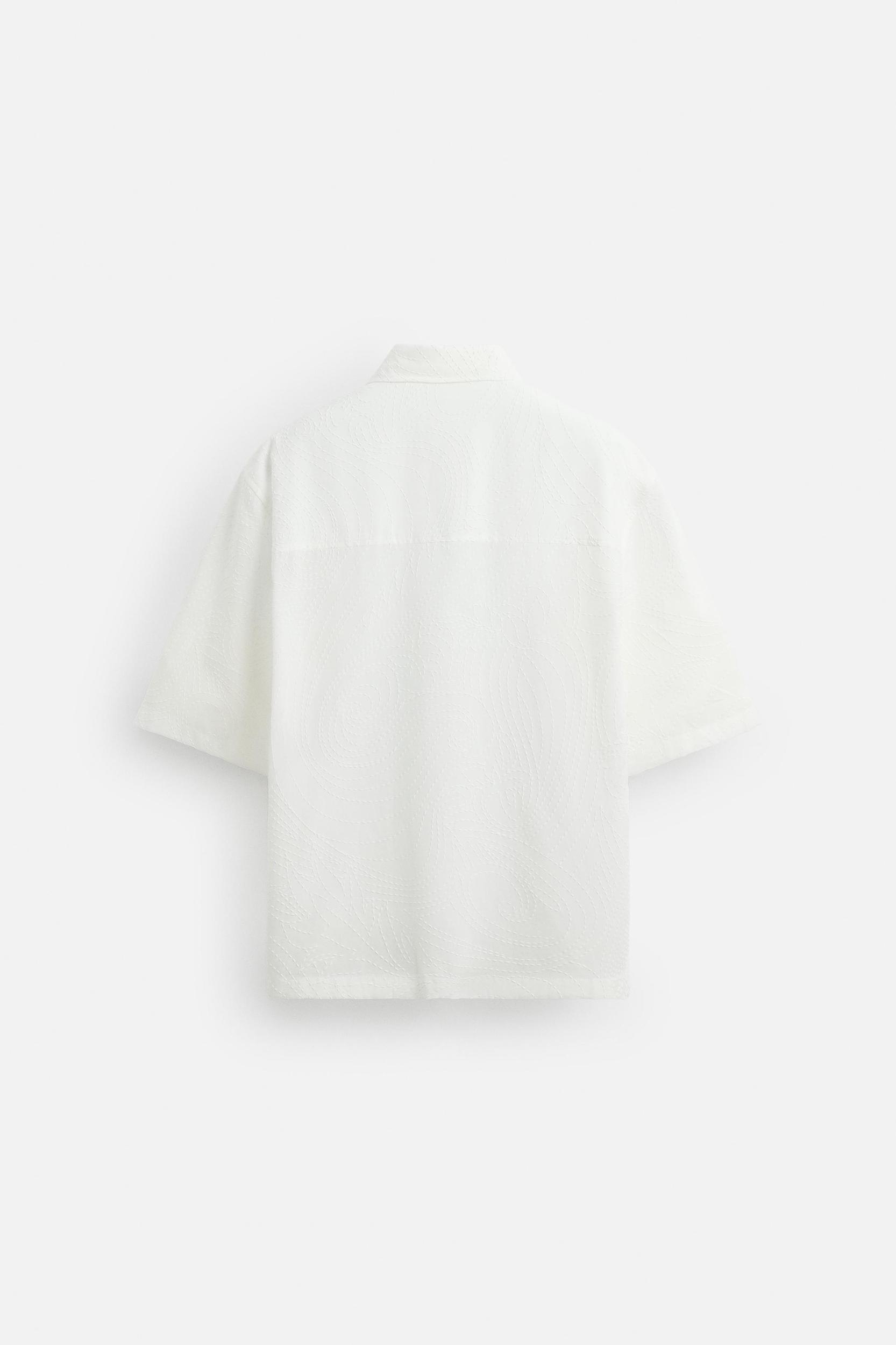 TEXTURED RELAXED FIT SHIRT Product Image