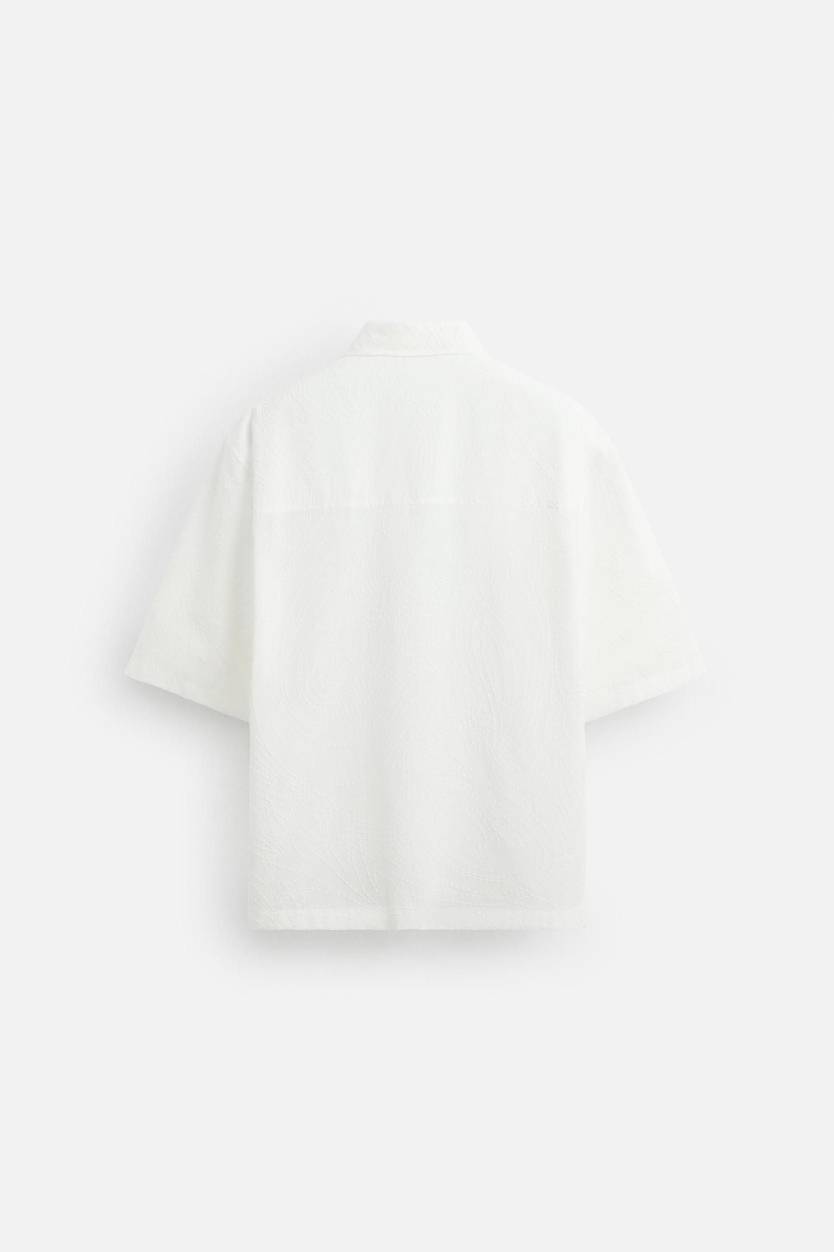 TEXTURED RELAXED FIT SHIRT Product Image