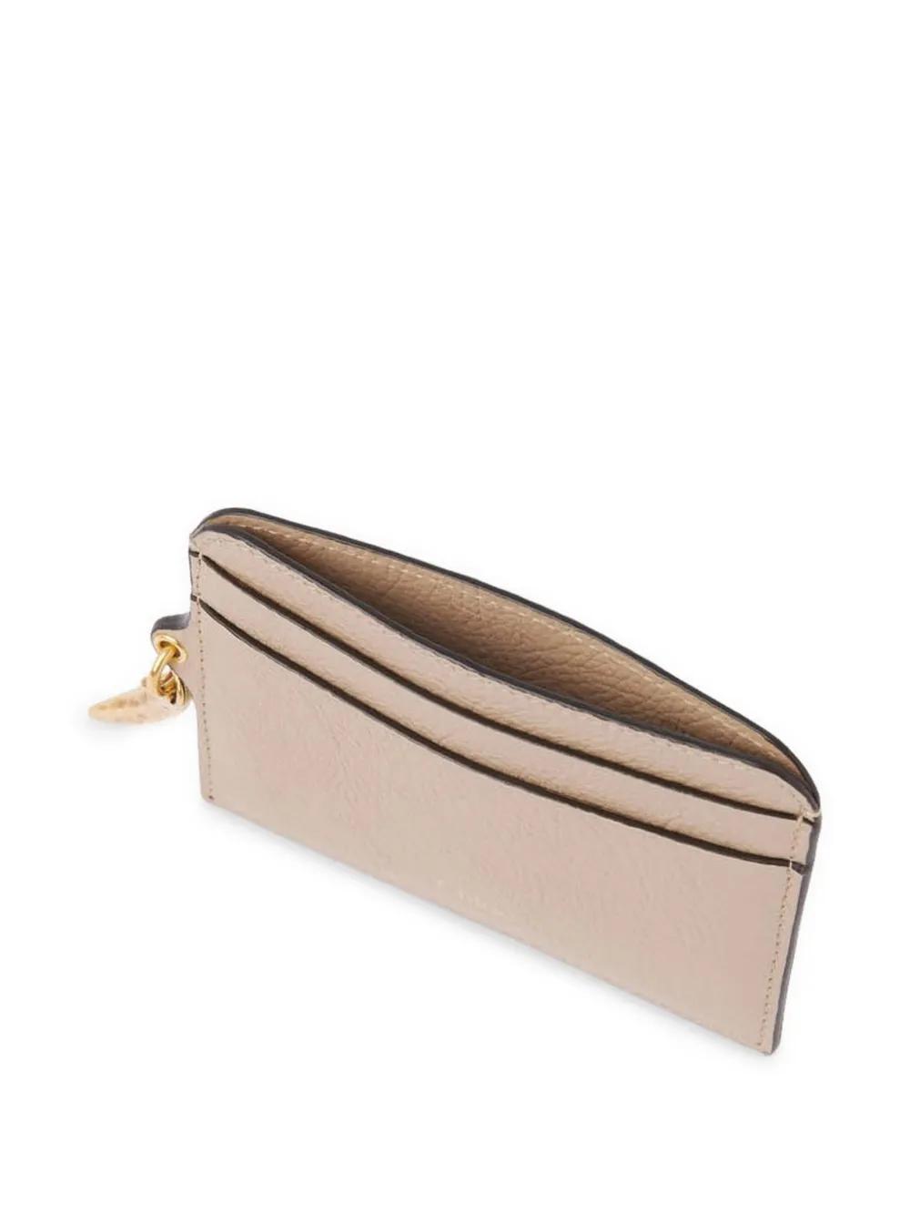 CHLOÉ Banana Card Holder In Neutrals Product Image