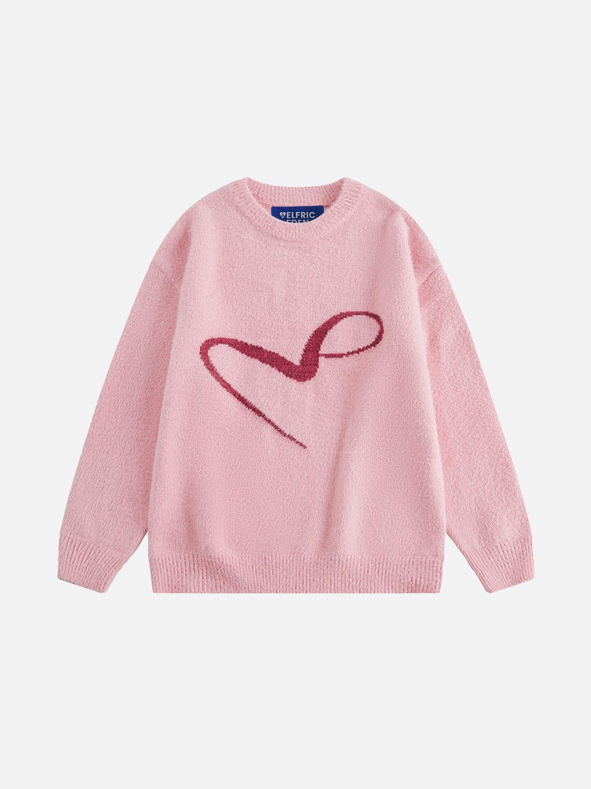 Aelfric Eden Line Heart Graphic Sweater Product Image
