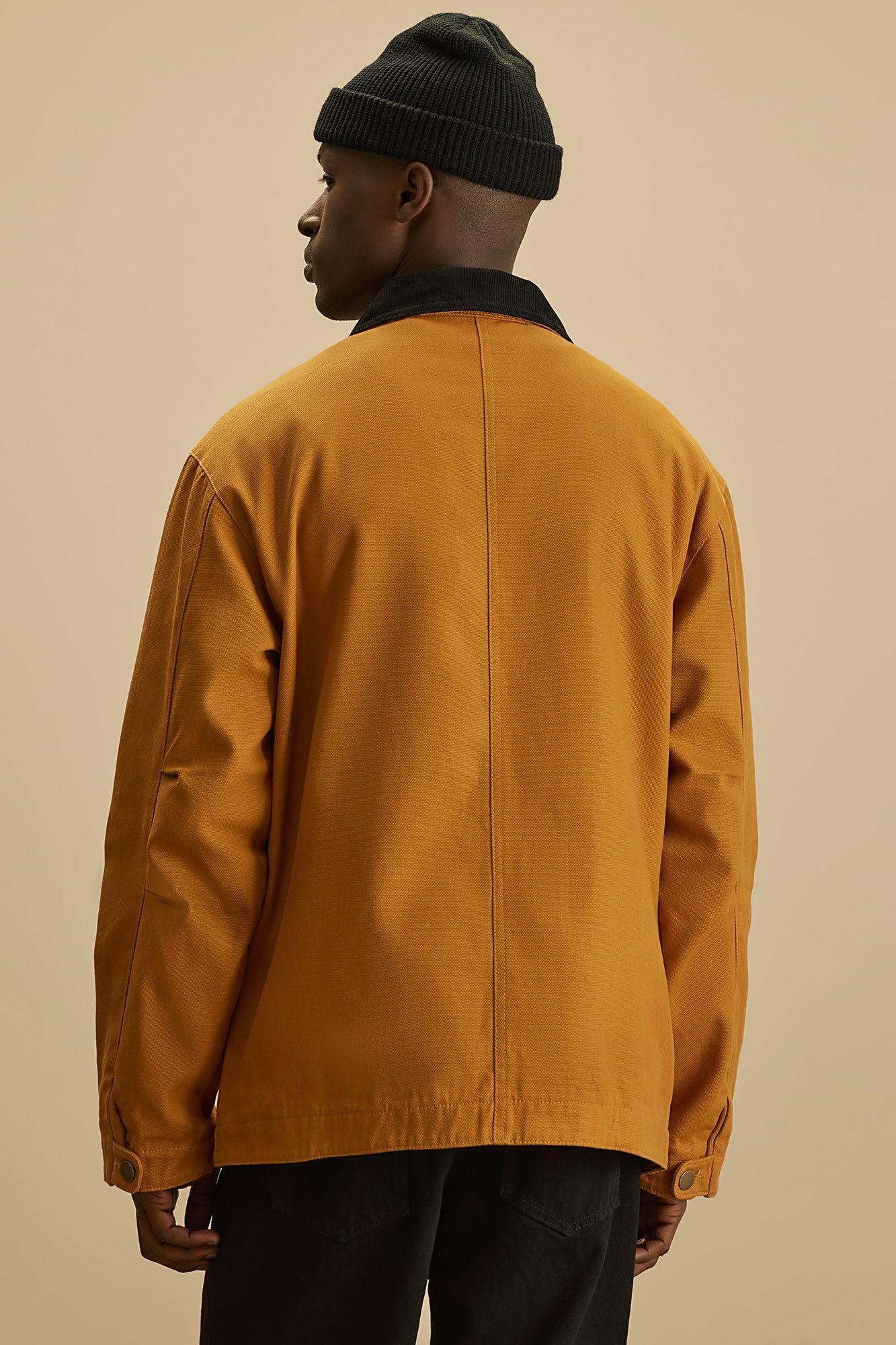 Alexander Utility Canvas Chore Jacket - Tan Product Image