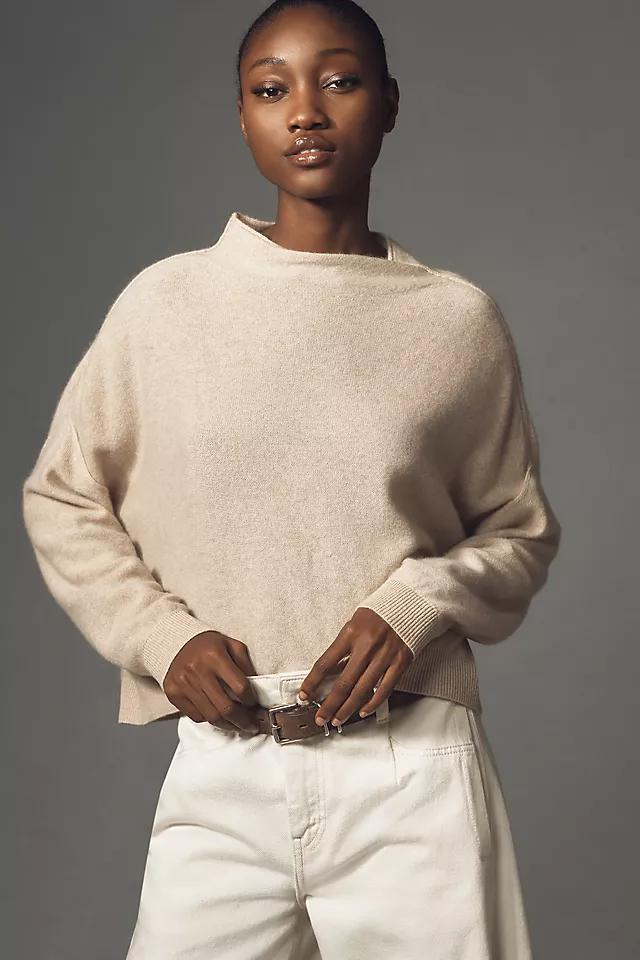 The Alani Cashmere Mock-Neck Sweater by Pilcro Product Image