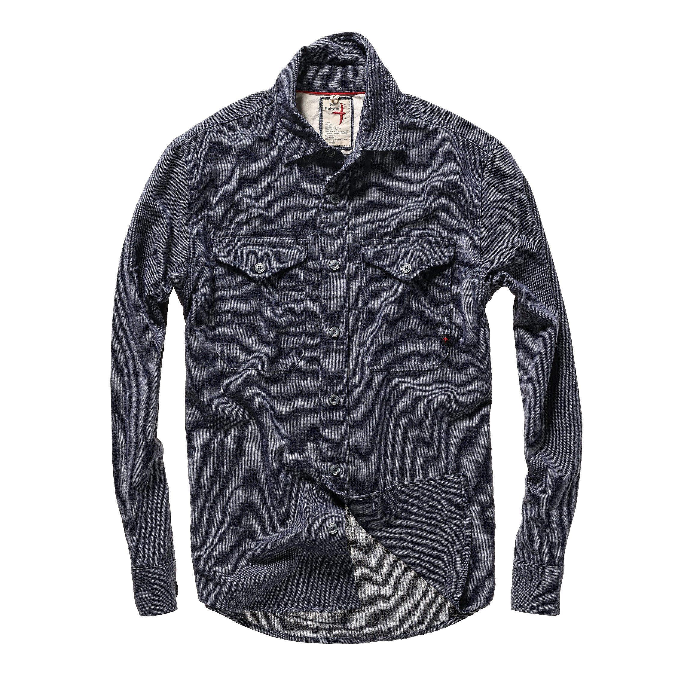 Slub Linen Workshirt Product Image