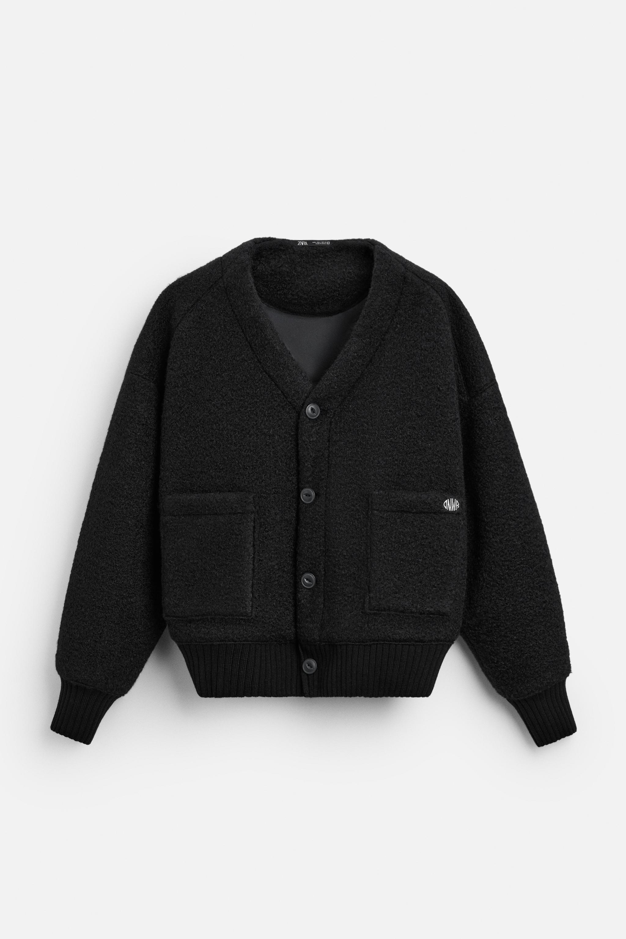 TEXTURED BOUCLÉ JACKET Product Image