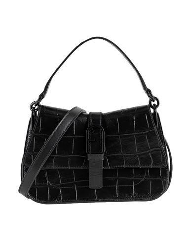 FURLA Woman Handbag Black Size - Calfskin Product Image