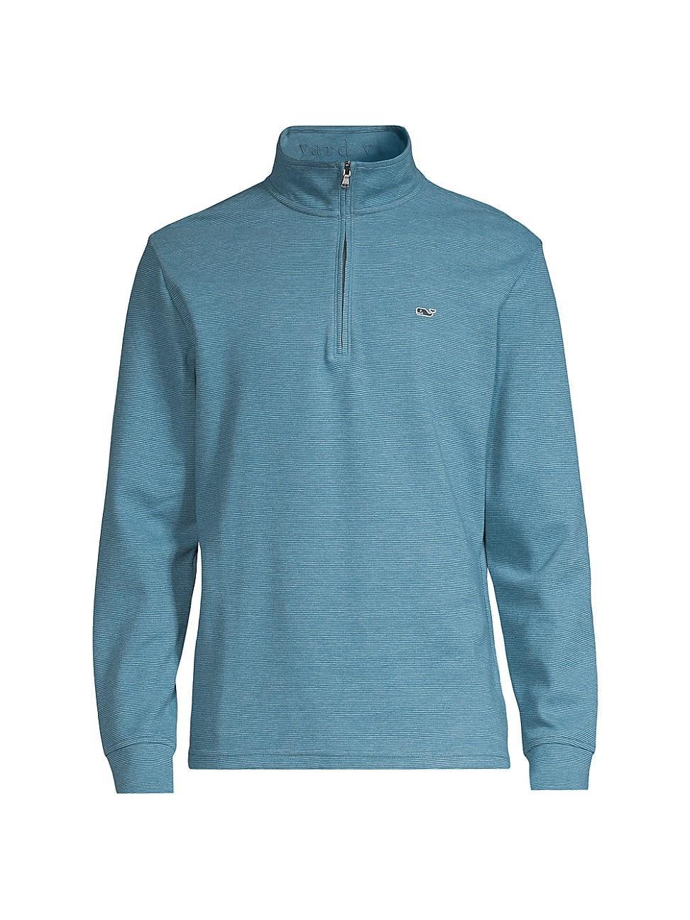 Mens Saltwater Quarter-Zip Sweater Product Image