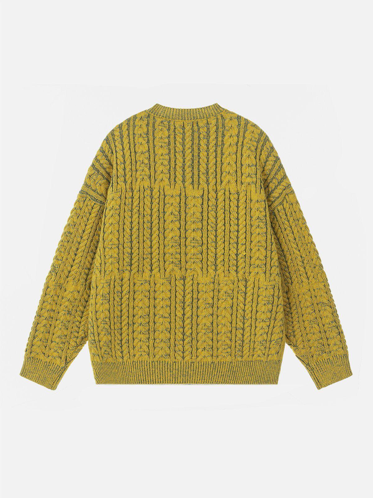 Aelfric Eden Vintage Twist Texture Sweater Product Image