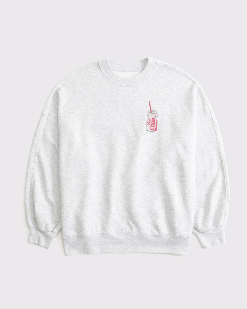 Diet Coke Graphic Oversized Sunday Crew Product Image