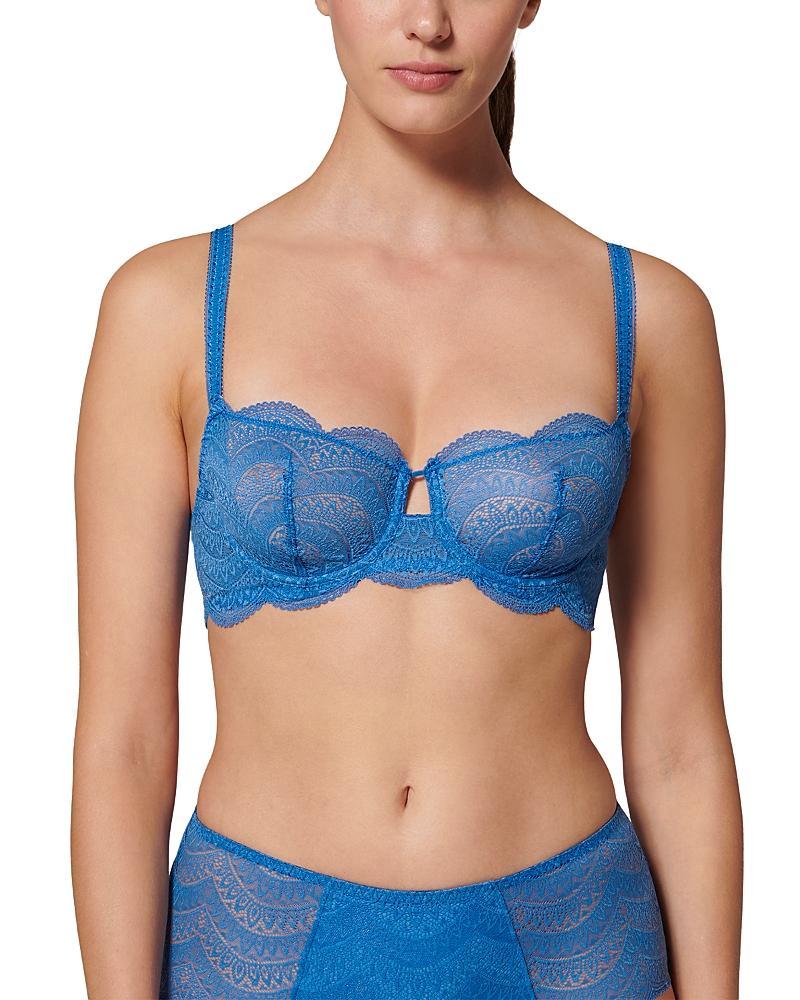 Karma Demi-Cup Convertible Lace Bra Product Image