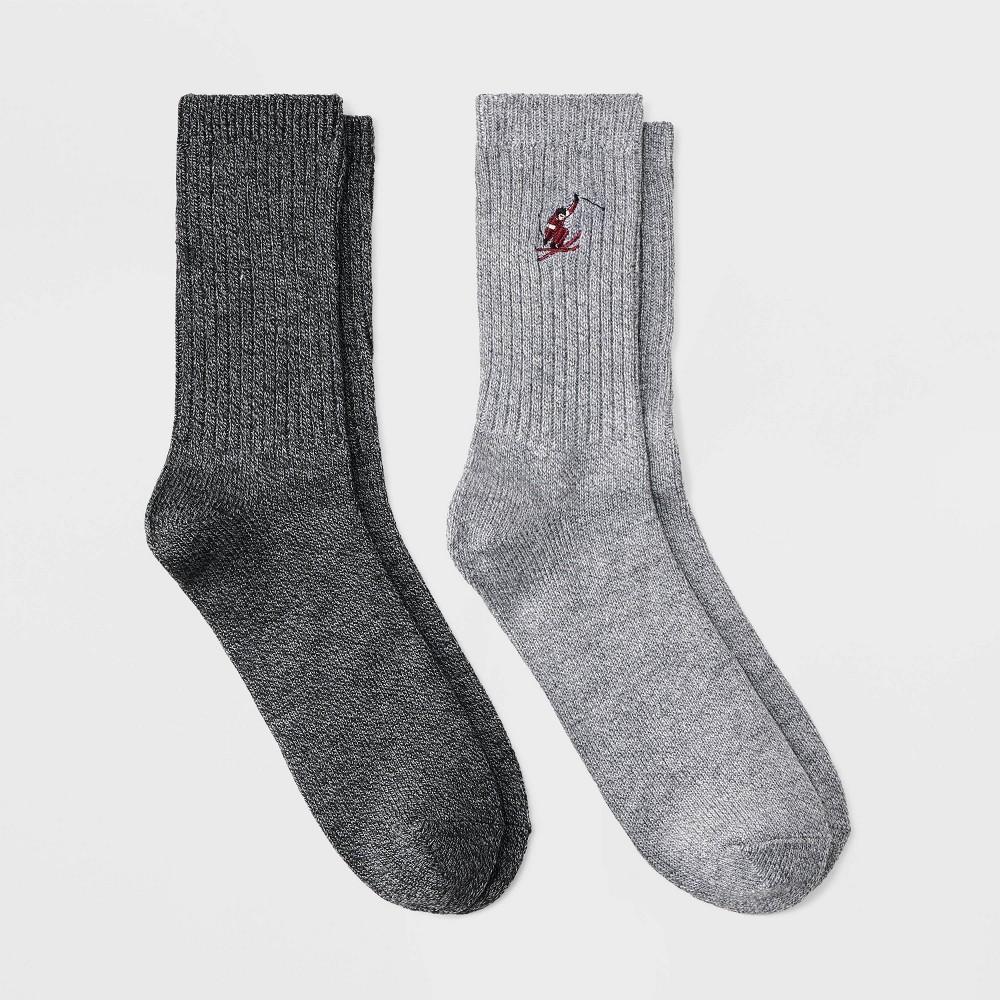 Mens Cozy Cabin Socks 2pk - Goodfellow & Co Skier Product Image