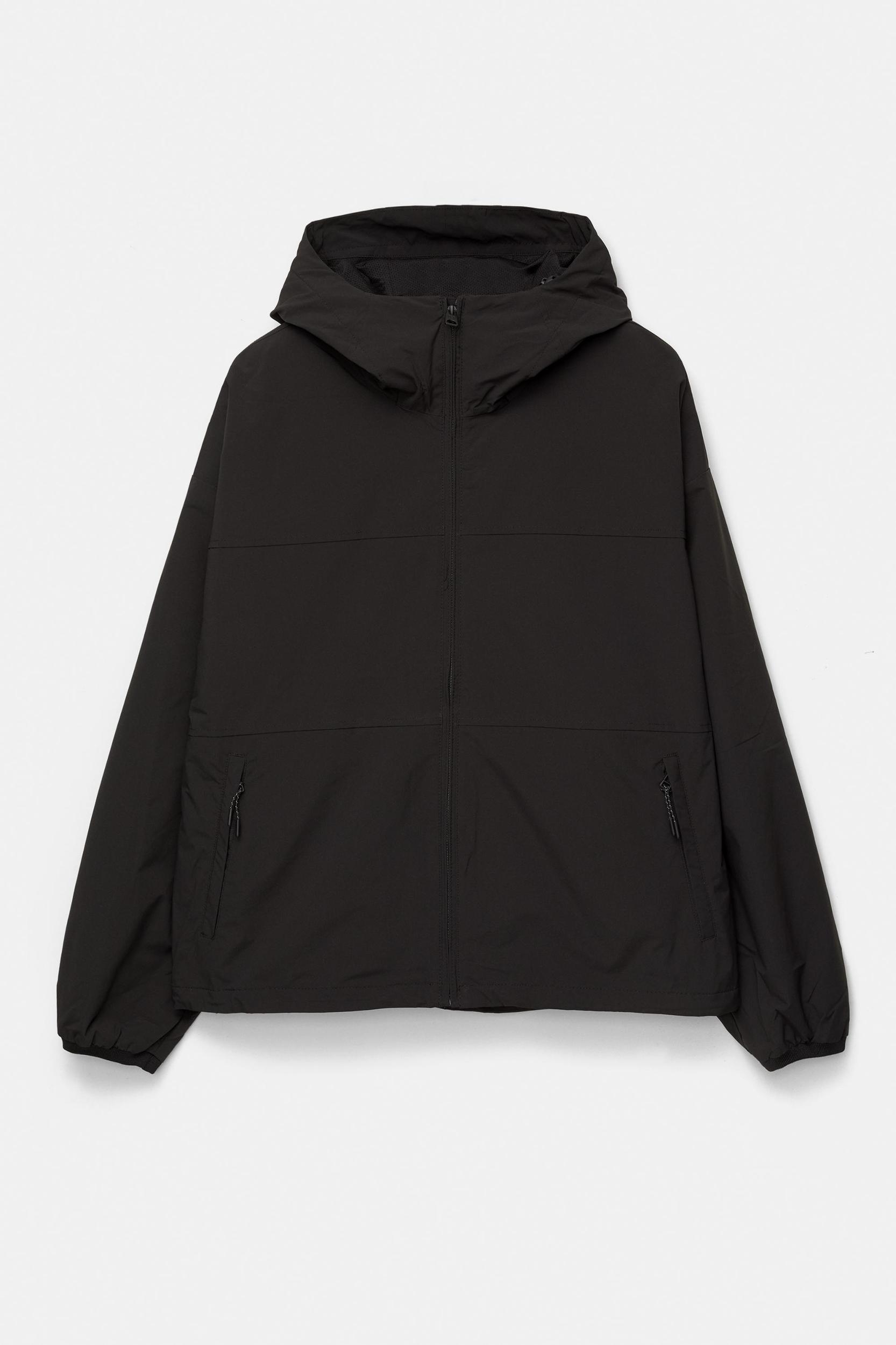 Color block raincoat Product Image