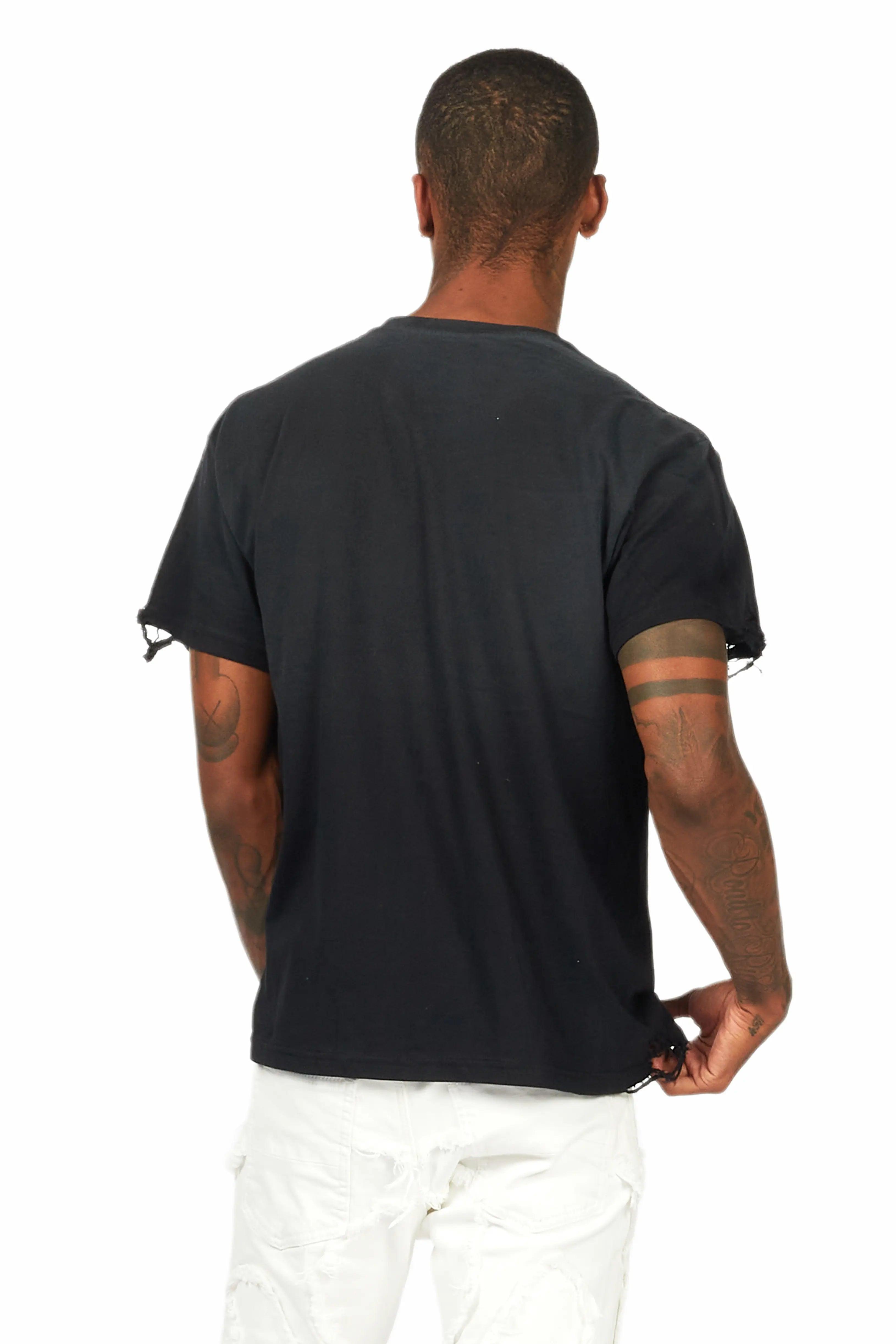 Eppy Black Graphic T-Shirt Male Product Image