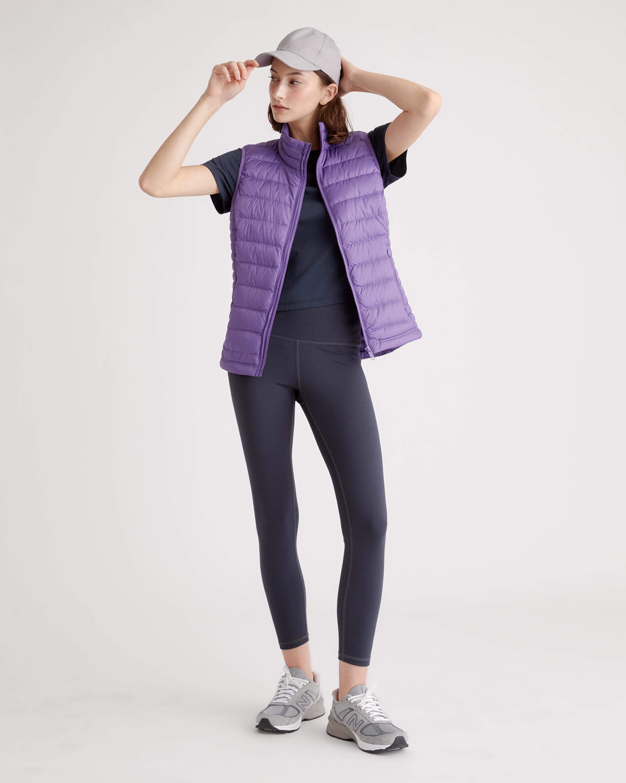 Quince | Women's Lightweight Down Packable Puffer Vest Size XL, Recycled Polyester Product Image