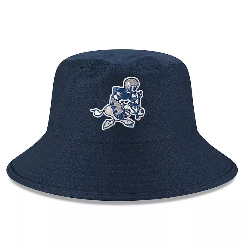 Men's New Era Navy Dallas Cowboys Main Bucket Hat,  Product Image