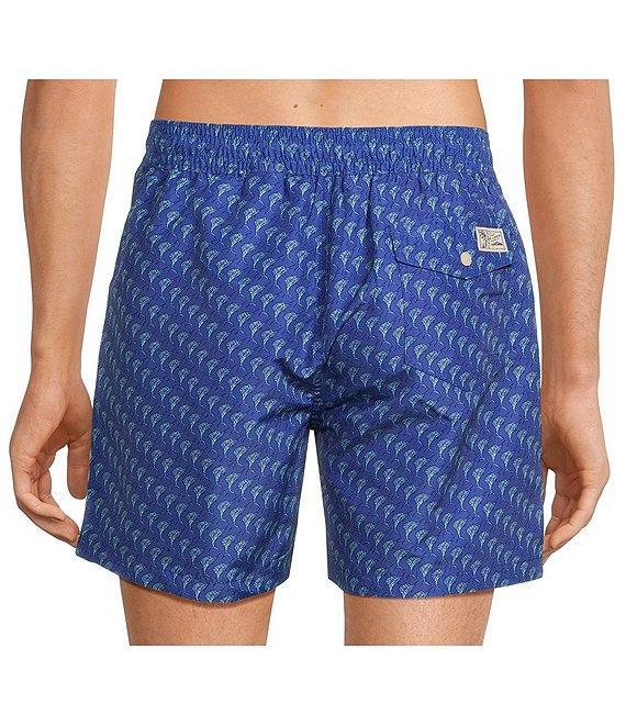 Polo Ralph Lauren Traveler Classic Sailfish Motif 5.75#double; Swim Trunks Product Image