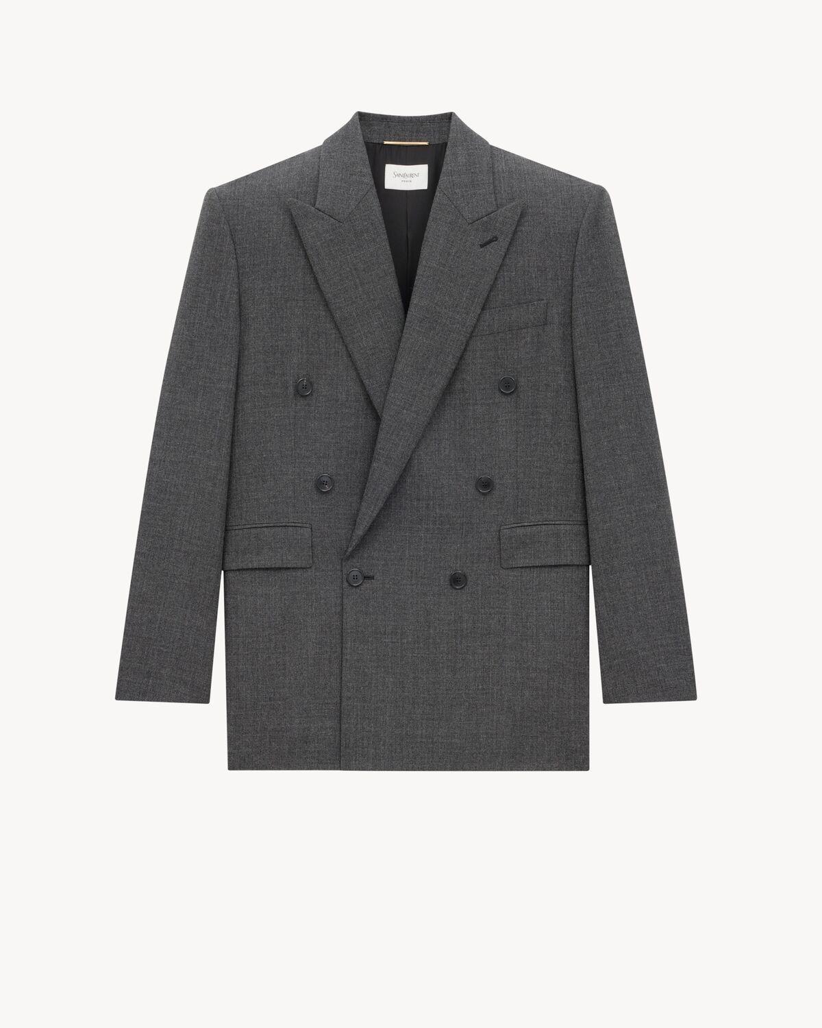 jacket in wool chiné Product Image