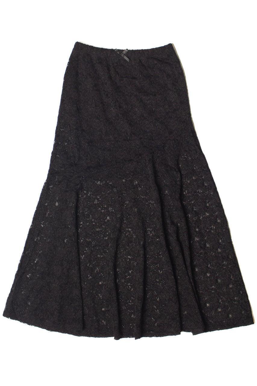Lace Maxi Skirt Product Image