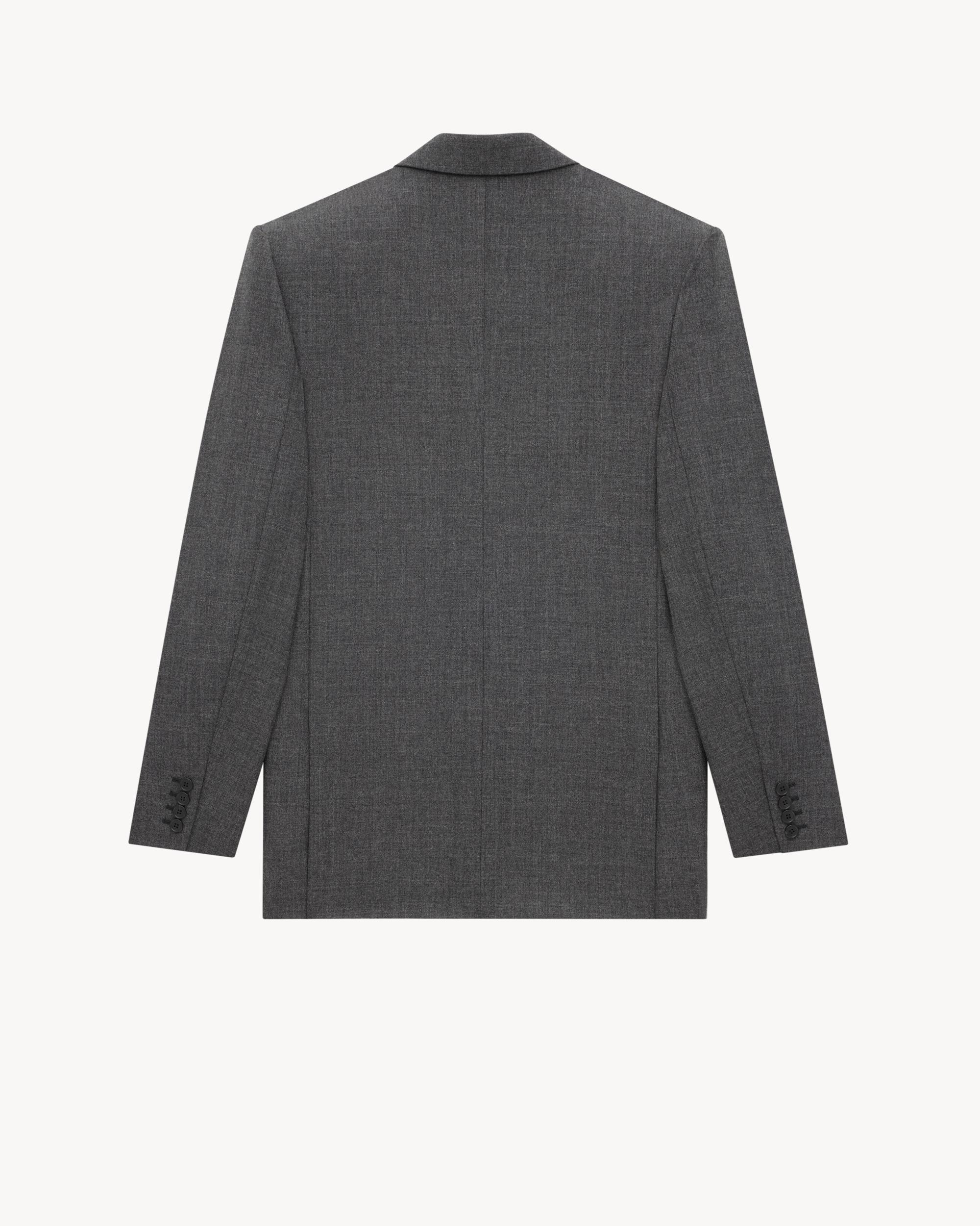 jacket in wool chiné Product Image