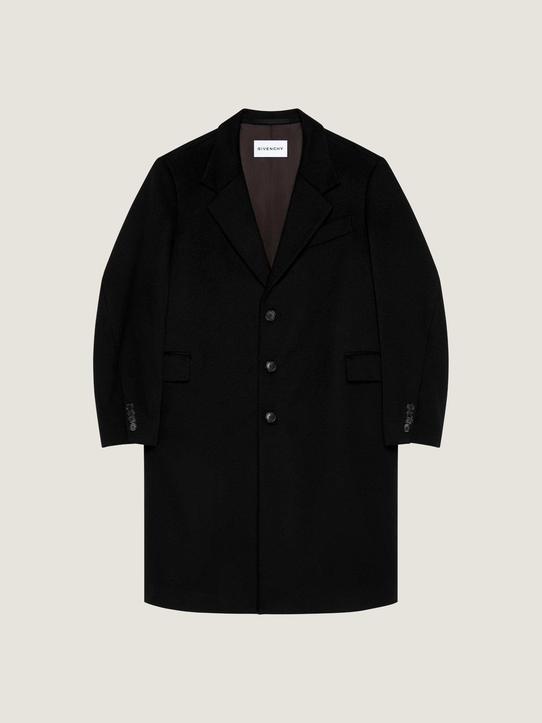 Tailored coat in wool cashmere Product Image
