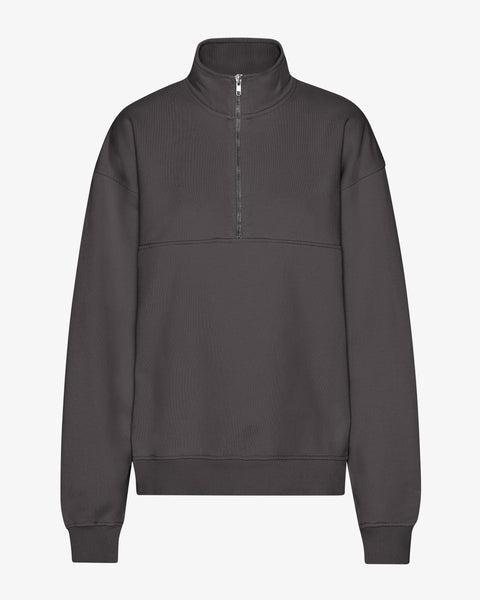 Organic Quarter Zip - Lava Grey Product Image