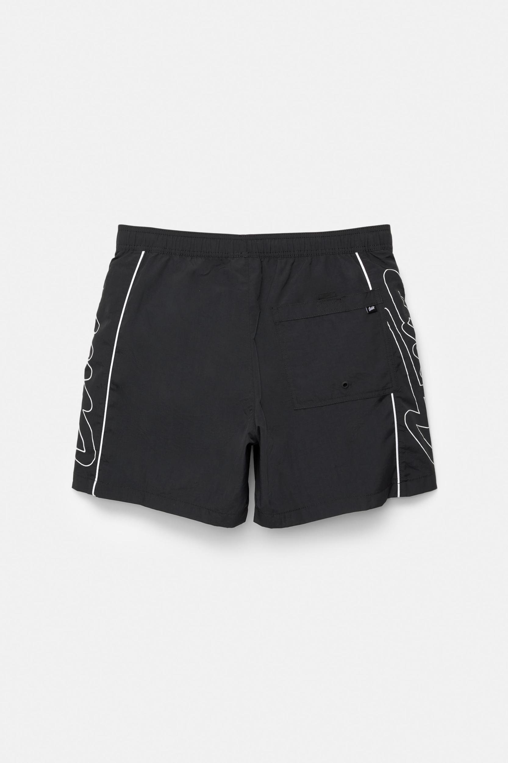 STWD board shorts with side stripes Product Image
