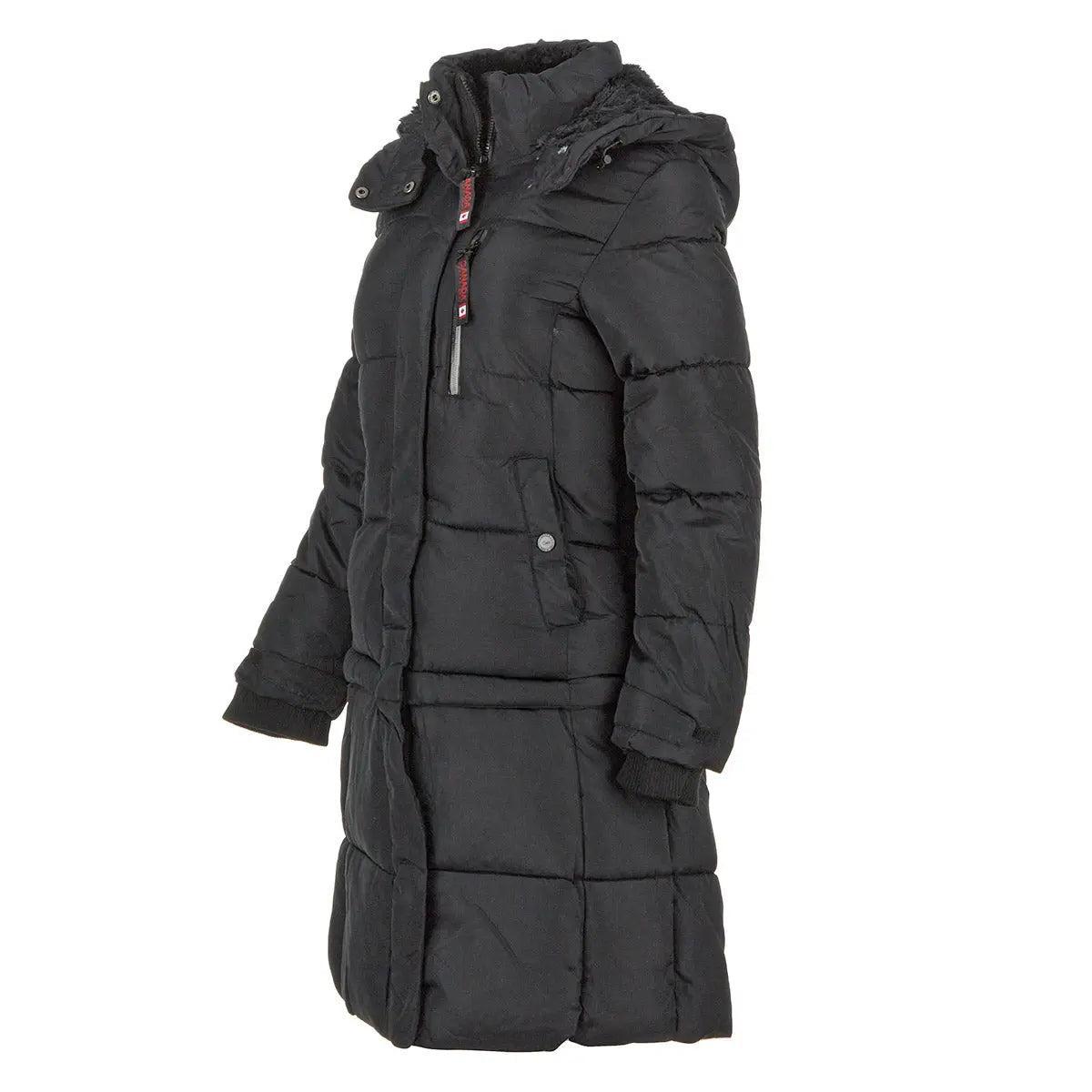 Canada Weather Gear Women's Long Puffer with Sherpa Lined Hood Product Image