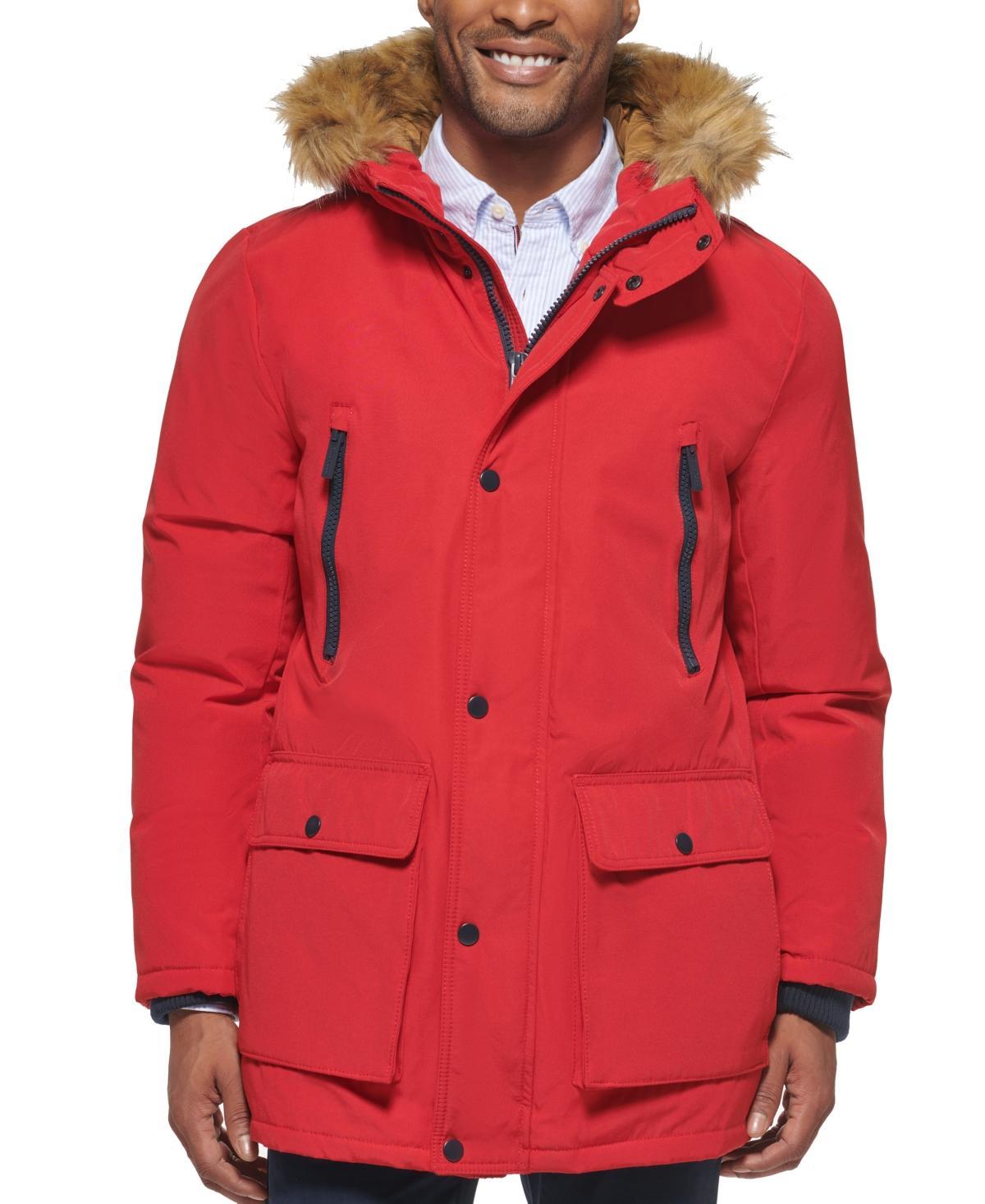 Club Room Mens Parka with a Faux Fur-Hood Jacket, Created for Macys Product Image