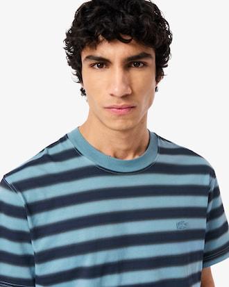 Stripe Print Jersey T-shirt Product Image