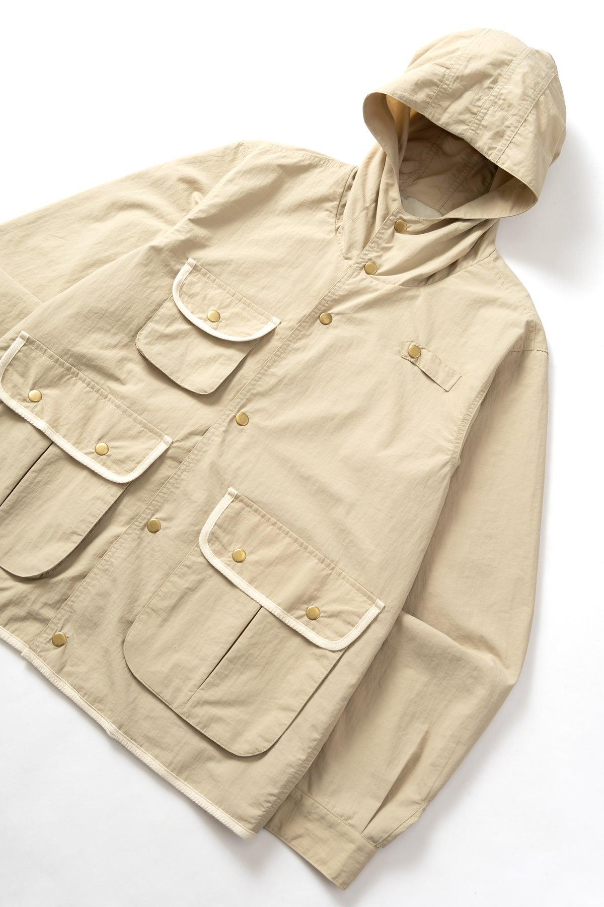 Blacksmith - Crinkle Hunter Jacket - Beige Product Image
